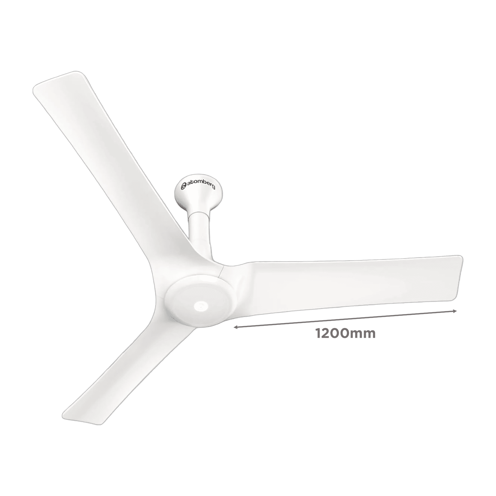 atomberg Aris 5 Star 1200mm 3 Blade BLDC Motor Smart Ceiling Fan with Remote (Boost Mode, Marble White)_2