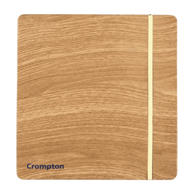 Crompton Mountair New 6 Inch 150mm Exhaust Fan (Silent Operation, Wooden)