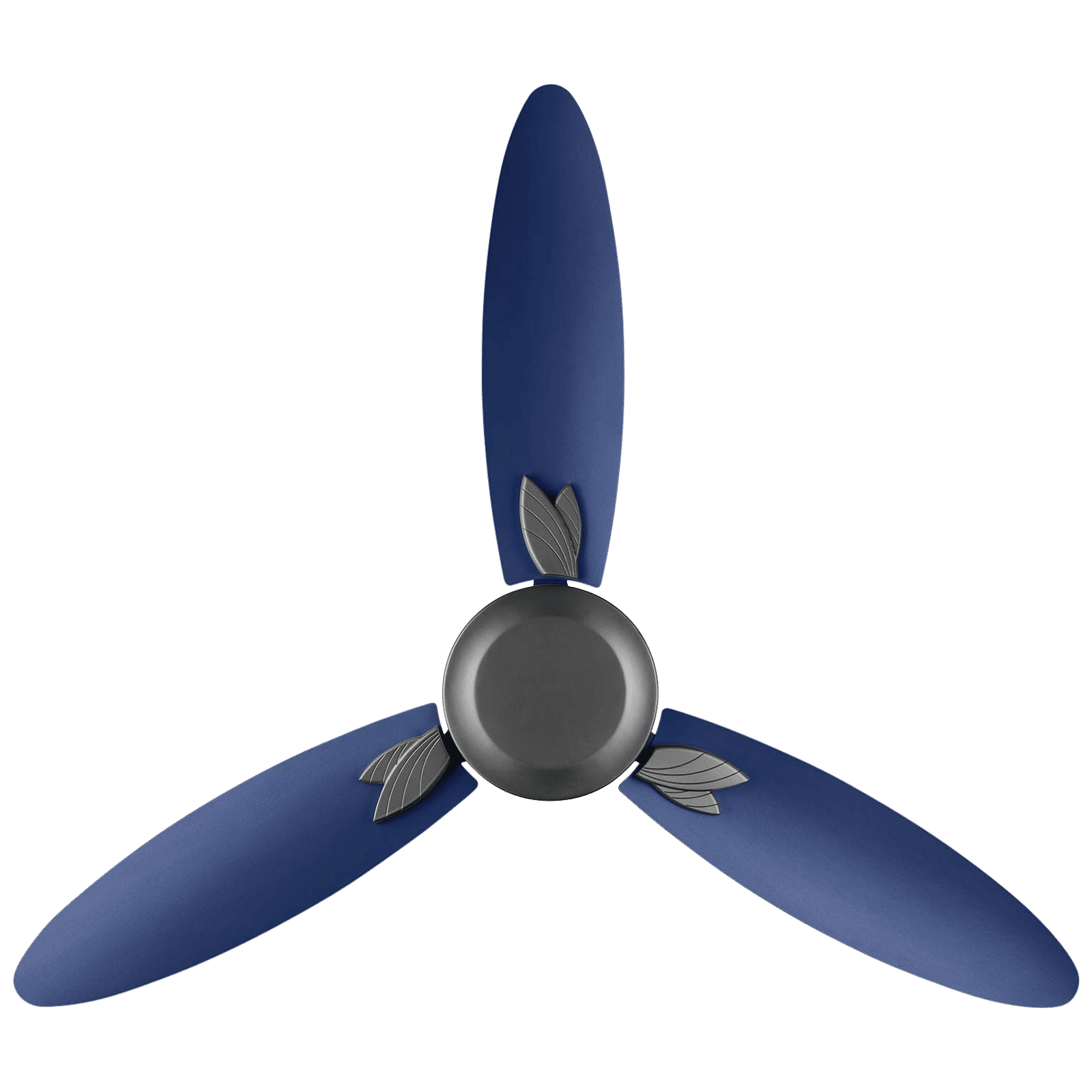 USHA Bloom Magnolia 1250mm 3 Blade Copper Motor Ceiling Fan (Dust Resistant, Sparkle Grey and Blue) USHA Bloom Magnolia 1250mm 3 Blade Copper Motor Ceiling Fan (Dust Resistant, Sparkle Grey and Blue)_1