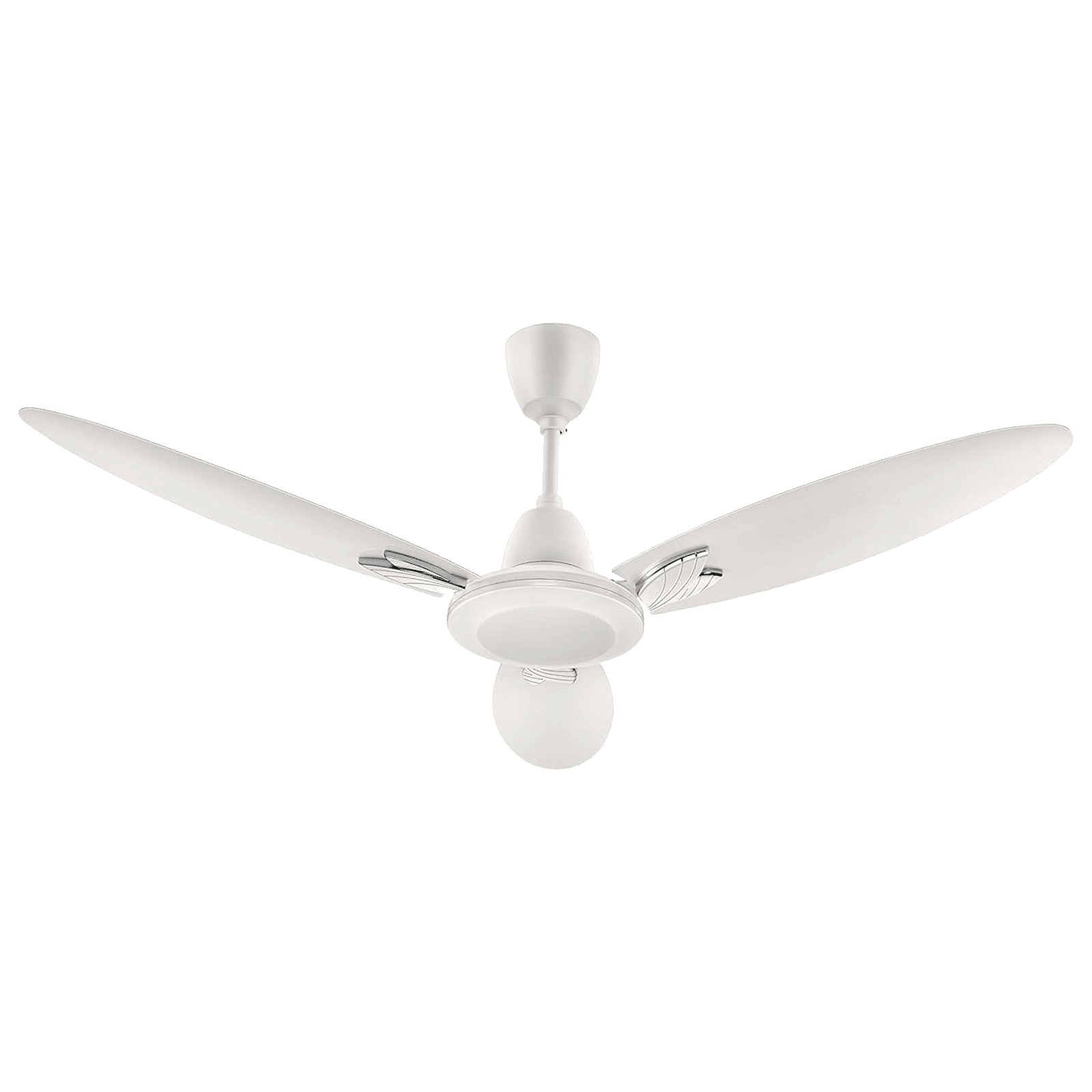 USHA Bloom Magnolia 1250mm 3 Blade Copper Motor Ceiling Fan (Dust Resistant, Sparkle White)_5
