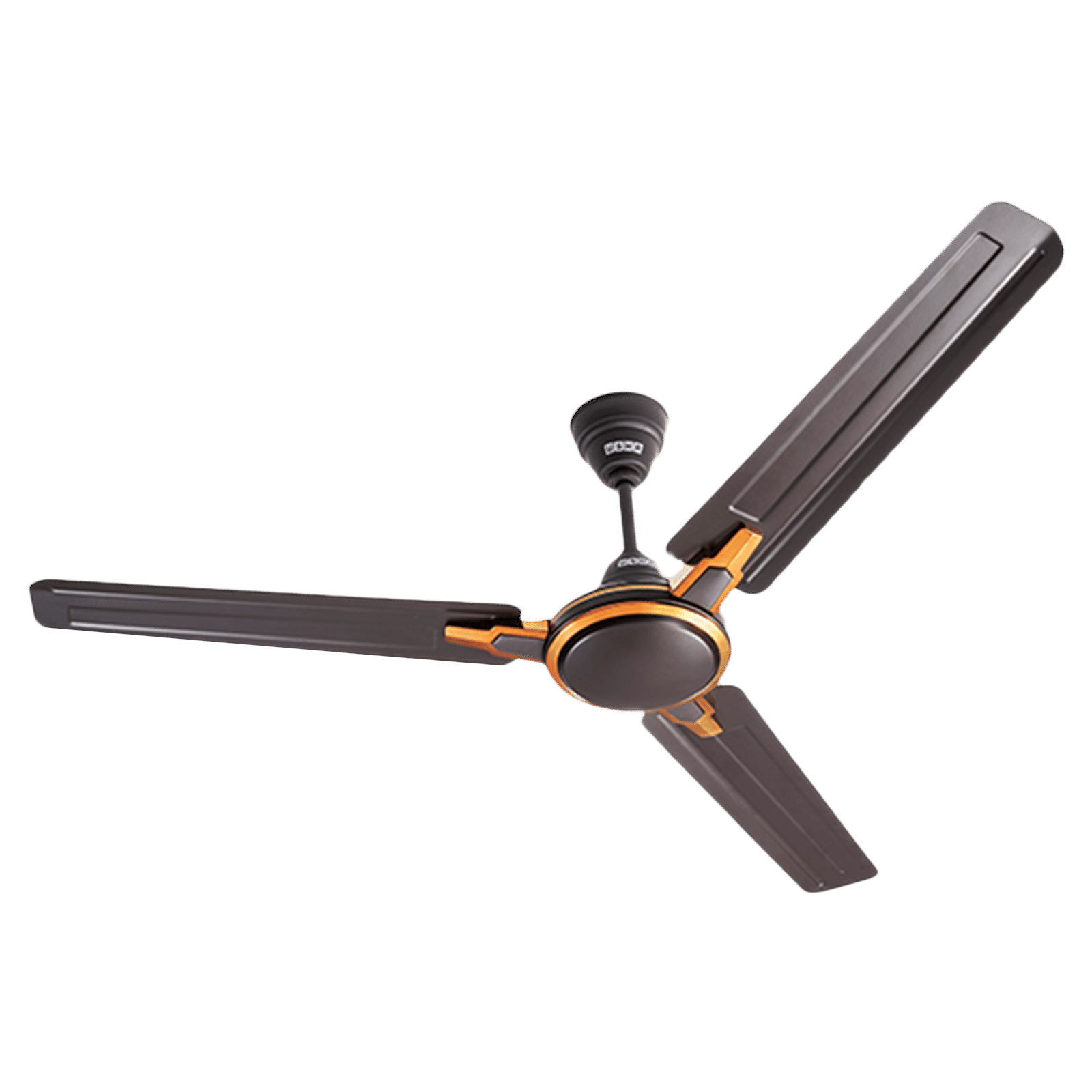 USHA Racer Chrome 1 Star 1200mm 3 Blade Copper Motor Ceiling Fan (High Lift Angle of Blade, Smoke Brown) USHA Racer Chrome 1 Star 1200mm 3 Blade Copper Motor Ceiling Fan (High Lift Angle of Blade, Smoke Brown)_4