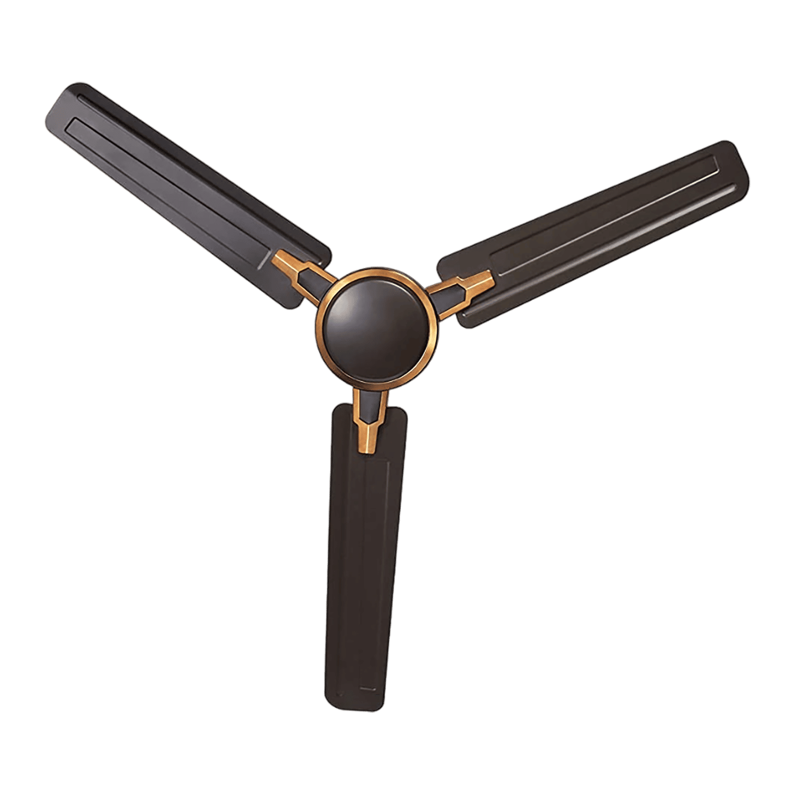 USHA Racer Chrome 1 Star 1200mm 3 Blade Copper Motor Ceiling Fan (High Lift Angle of Blade, Smoke Brown) USHA Racer Chrome 1 Star 1200mm 3 Blade Copper Motor Ceiling Fan (High Lift Angle of Blade, Smoke Brown)_1