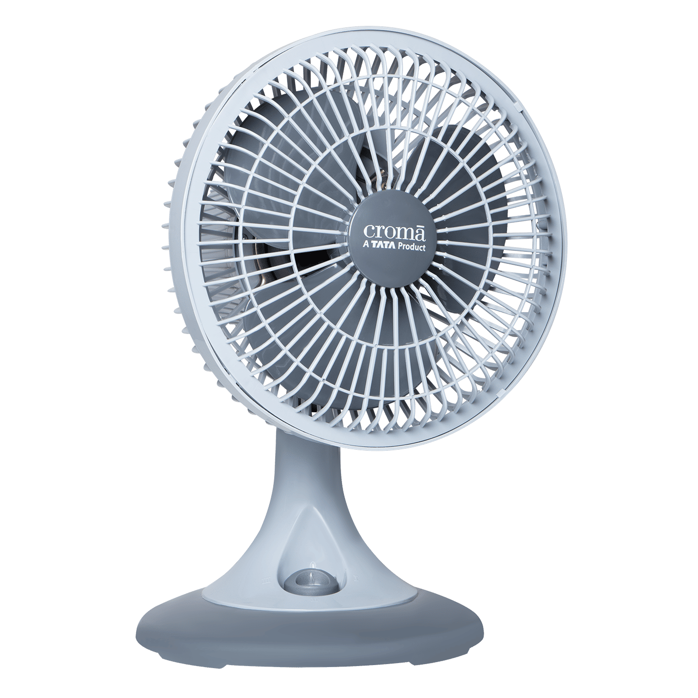 Croma 230mm 3 Blade Copper Motor Table Fan (3 Speed Control, Grey) Croma 230mm 3 Blade Copper Motor Table Fan (3 Speed Control, Grey)_1
