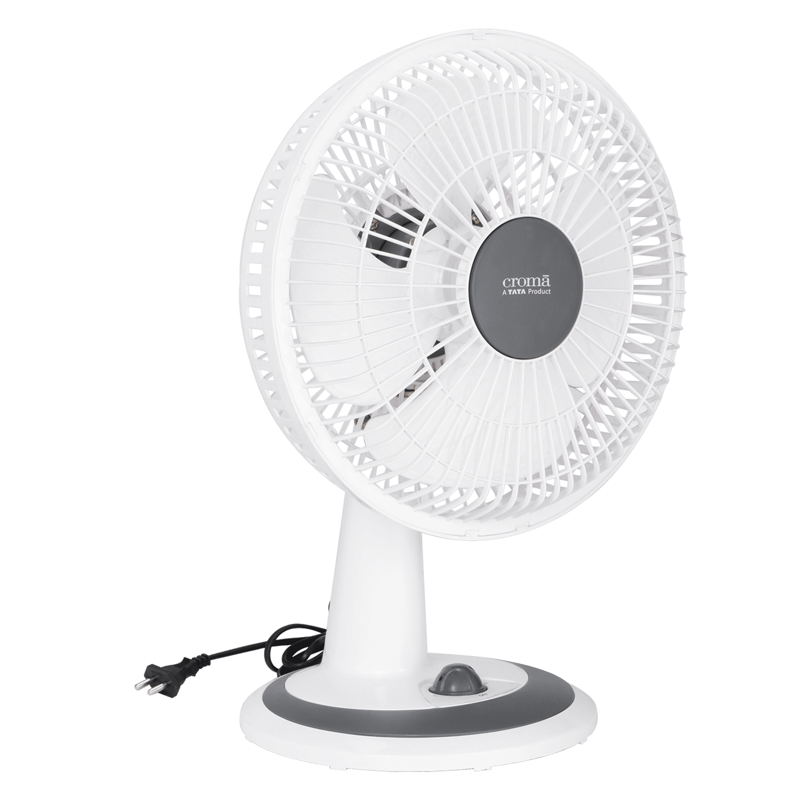 Croma 285mm 4 Blade Copper Motor Table Fan (3 Speed Control, White) Croma 285mm 4 Blade Copper Motor Table Fan (3 Speed Control, White)_13