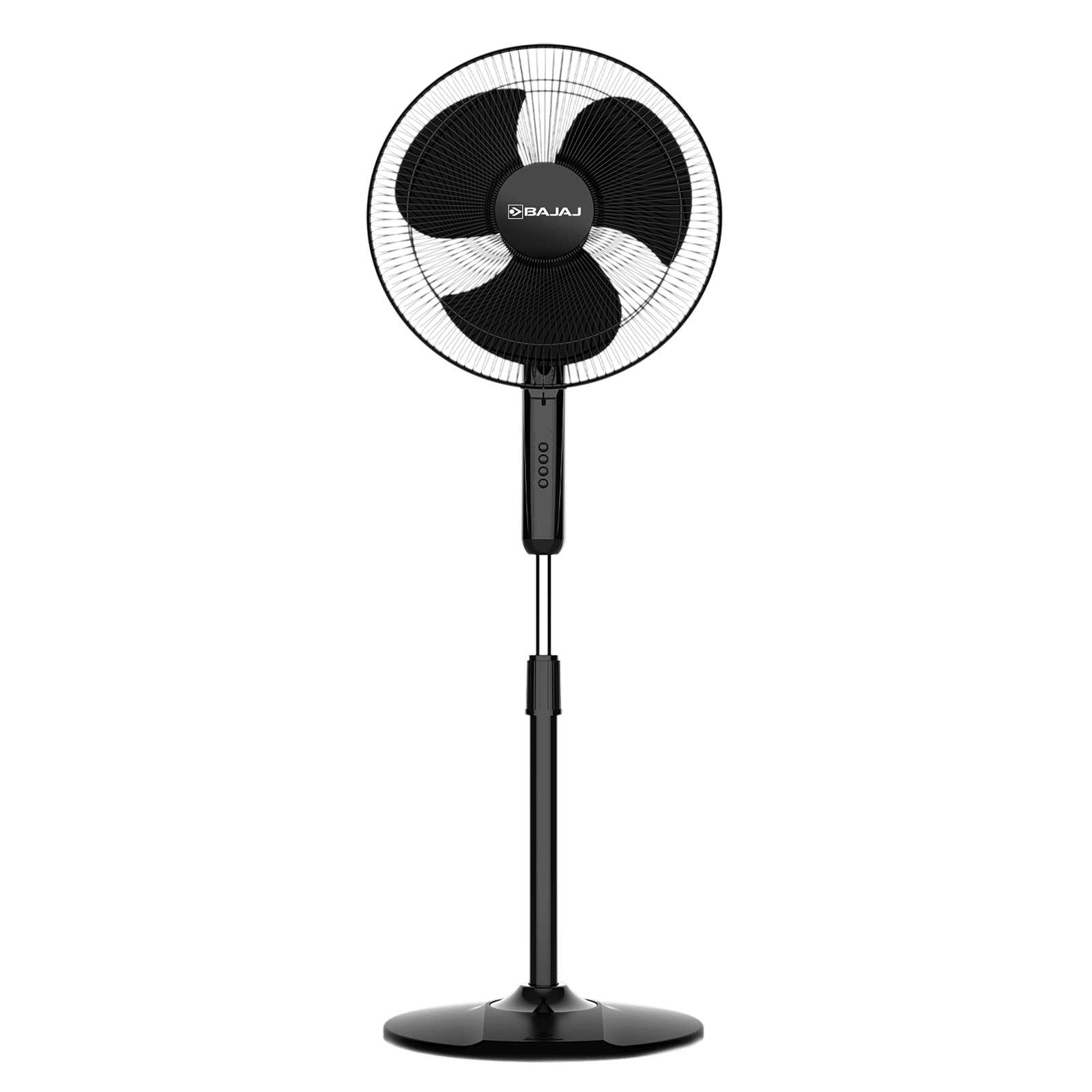 BAJAJ Neo Spectrum 400mm 3 Blade Copper Motor Pedestal Fan (Thermal Overload Protection, Black)_1