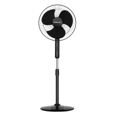 BAJAJ Neo Spectrum 400mm 3 Blade Copper Motor Pedestal Fan (Thermal Overload Protection, Black)
