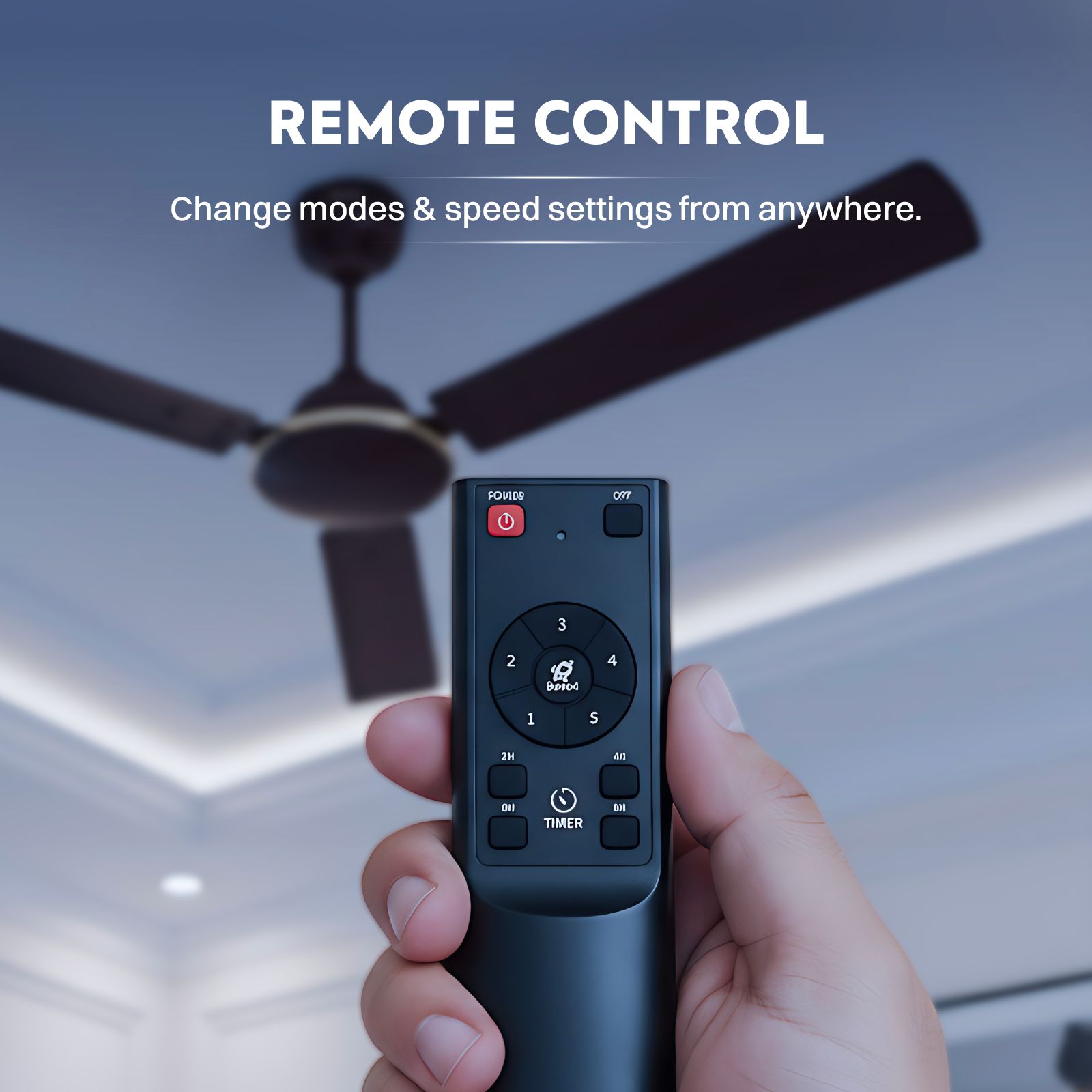 Croma 5 Star 1200mm 3 Blade BLDC Motor Ceiling Fan with Remote (Sleep Function, Brown) Croma 5 Star 1200mm 3 Blade BLDC Motor Ceiling Fan with Remote (Sleep Function, Brown)_7