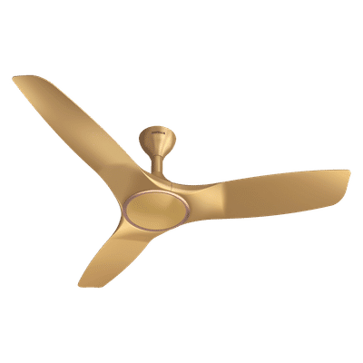 HAVELLS Stealth Air 5 Star 1200mm 3 Blade BLDC Motor Ceiling Fan with Remote (Aerodynamic Blades, Champagne)