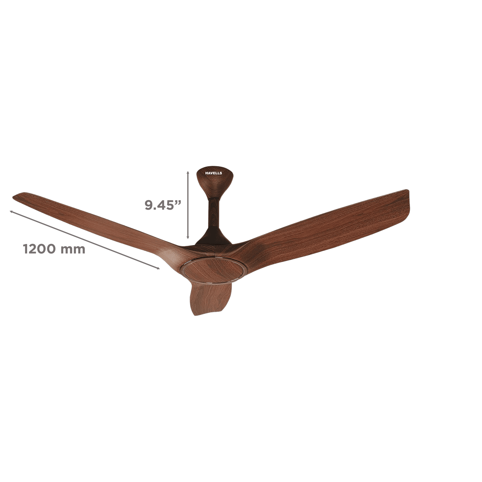 HAVELLS Stealth BLDC 5 Star 1200mm 3 Blade Permanent Magnet Motor Ceiling Fan with Remote (Aerodynamic Blades, Brown) HAVELLS Stealth BLDC 5 Star 1200mm 3 Blade Permanent Magnet Motor Ceiling Fan with Remote (Aerodynamic Blades, Brown)_3