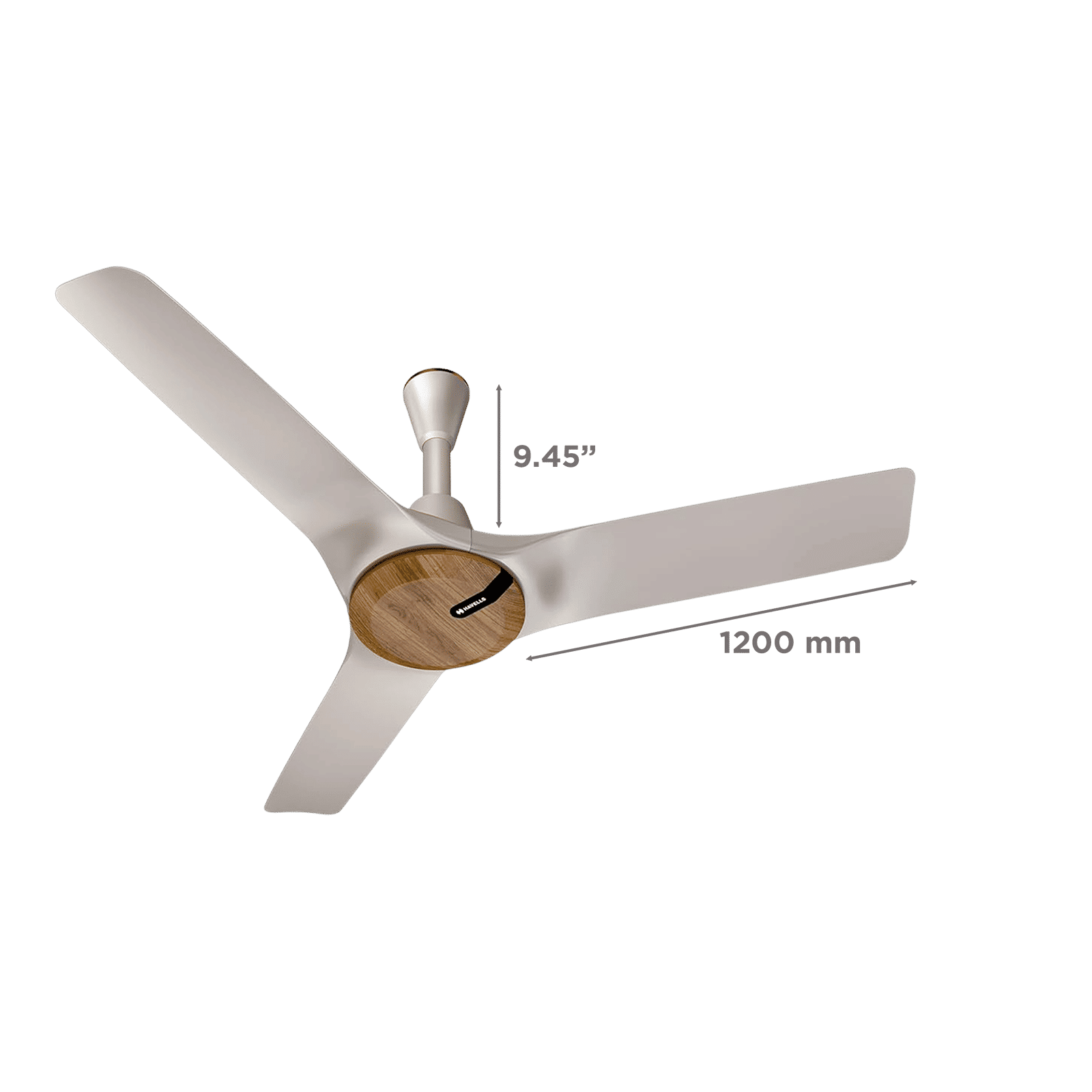 HAVELLS Stealth BLDC 5 Star 1200mm 3 Blade Permanent Magnet Motor Ceiling Fan with Remote (Aerodynamic Blades, White) HAVELLS Stealth BLDC 5 Star 1200mm 3 Blade Permanent Magnet Motor Ceiling Fan with Remote (Aerodynamic Blades, White)_3