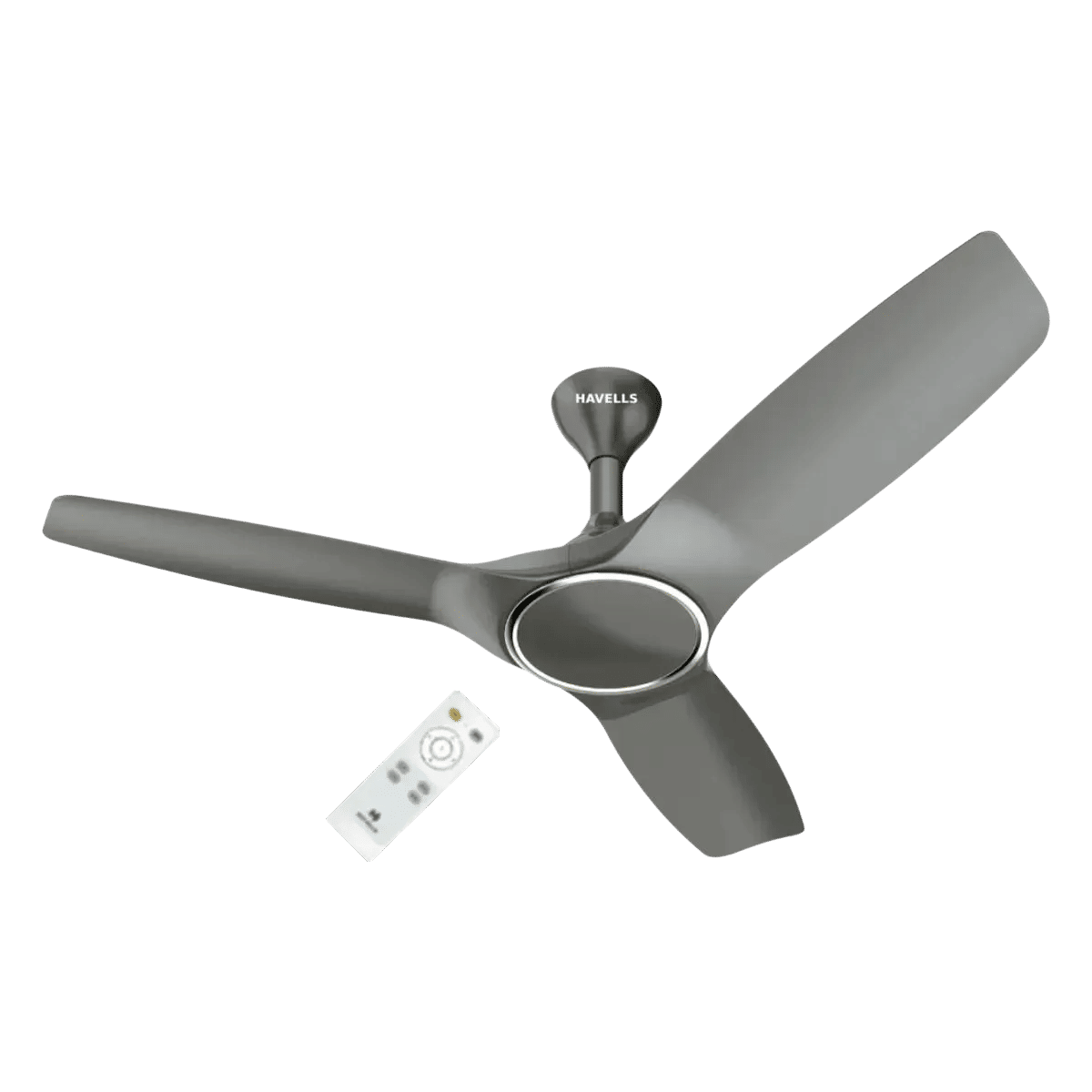 HAVELLS Stealth BLDC 5 Star 1200mm 3 Blade Permanent Magnet Motor Ceiling Fan with Remote (Aerodynamic Blades, Grey) HAVELLS Stealth BLDC 5 Star 1200mm 3 Blade Permanent Magnet Motor Ceiling Fan with Remote (Aerodynamic Blades, Grey)_1