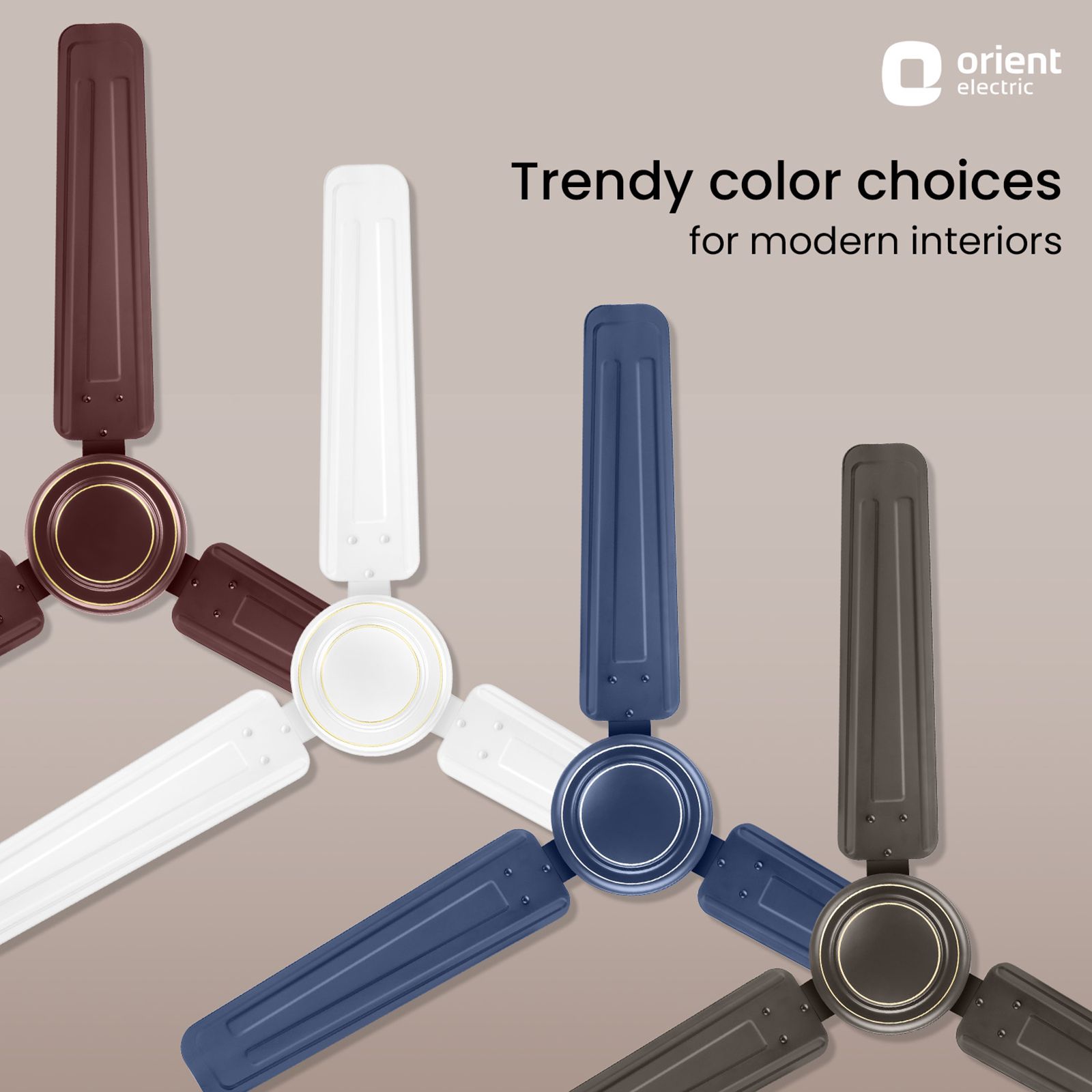 Orient APEX FX 1 Star 1200mm 3 Blade Double Ball Bearing Technology Ceiling Fan (Rust Resistant, White)_9