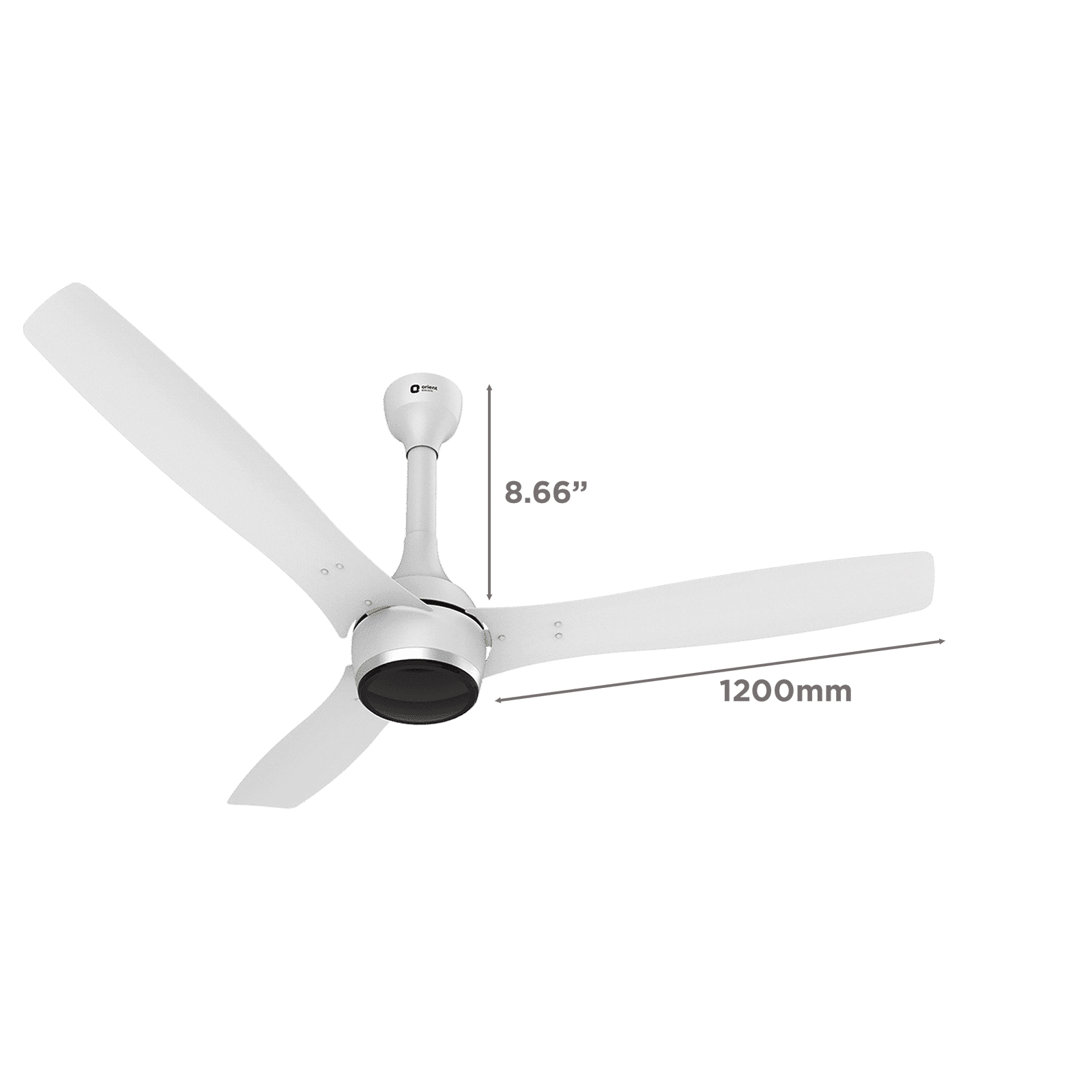 Orient Aeon 5 Star 1200mm 3 Blade BLDC Motor Ceiling Fan with Remote (Antidust, Pixel White) Orient Aeon 5 Star 1200mm 3 Blade BLDC Motor Ceiling Fan with Remote (Antidust, Pixel White)_2