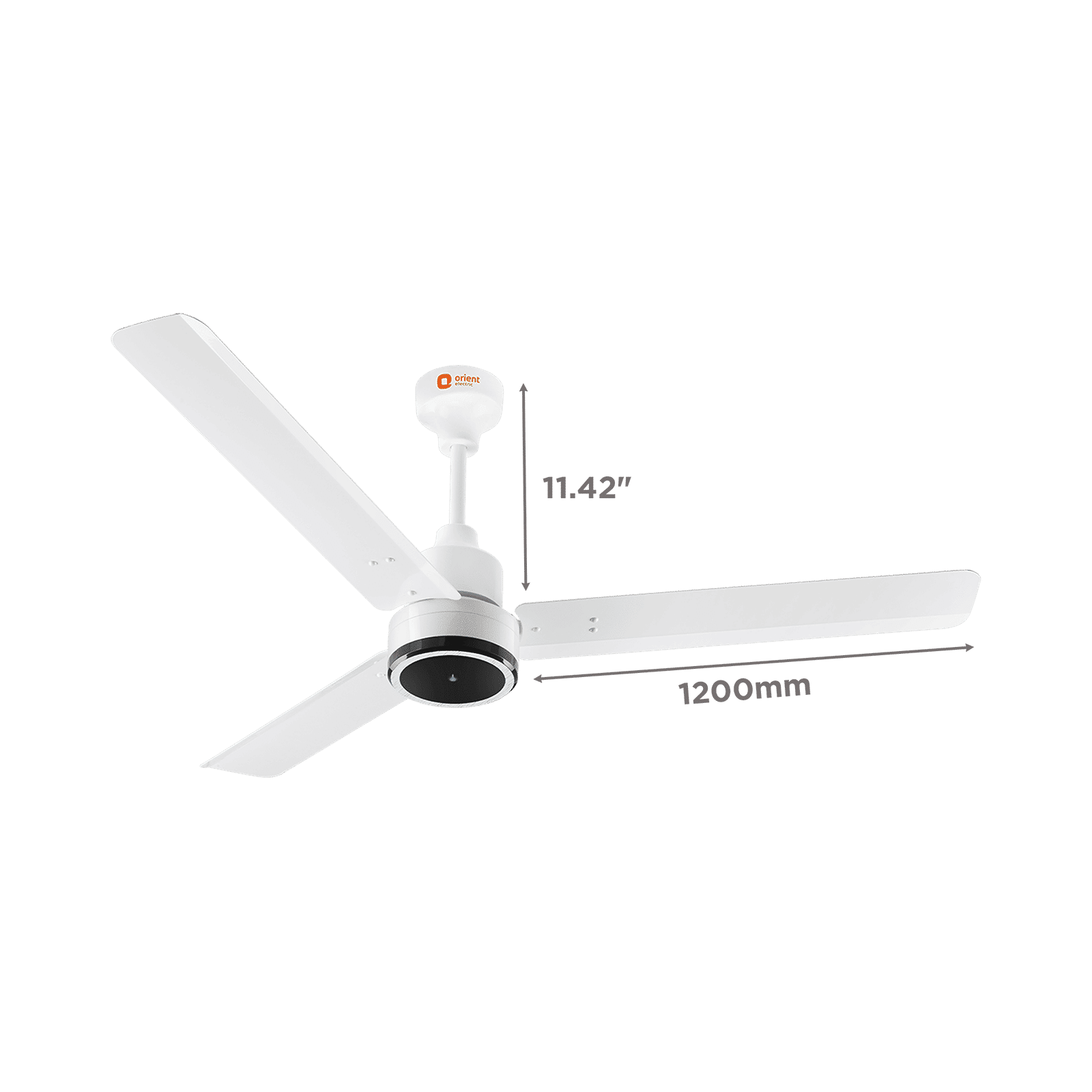 Orient Zeno 5 Star 1200mm 3 Blade BLDC Motor Ceiling Fan with Remote (Boost Mode, White) Orient Zeno 5 Star 1200mm 3 Blade BLDC Motor Ceiling Fan with Remote (Boost Mode, White)_2