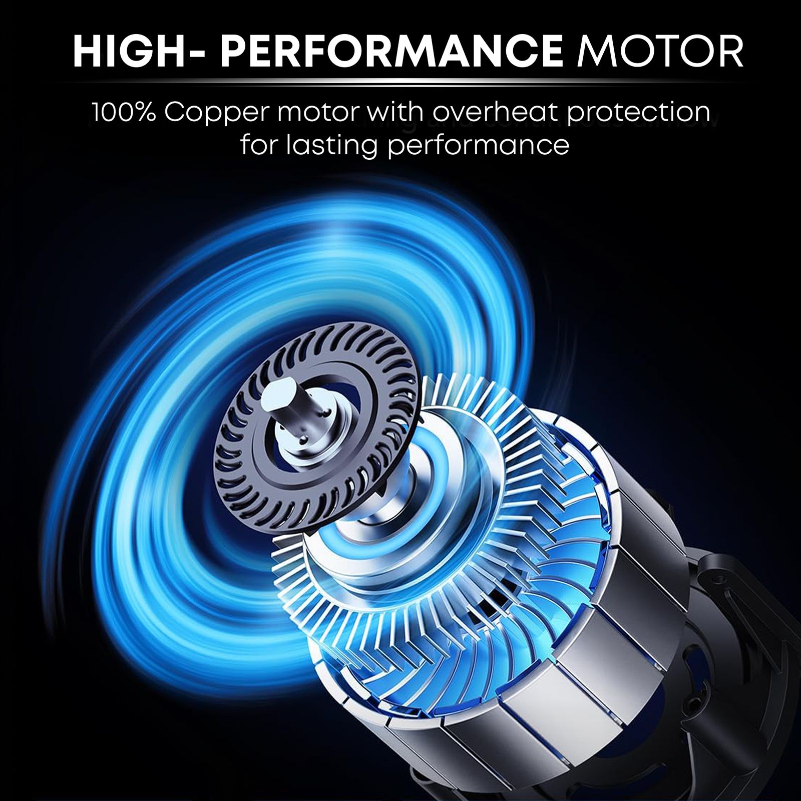 Croma Bladeless Tower Fan (3 Speed Settings, Grey)_5