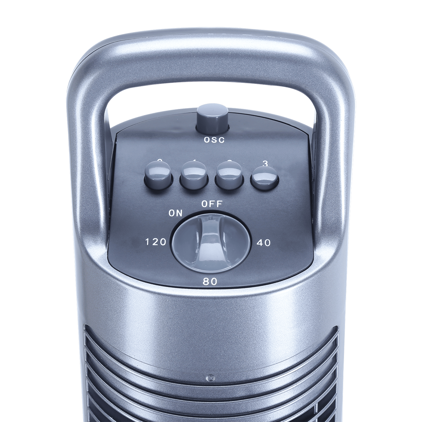Croma Bladeless Tower Fan (3 Speed Settings, Grey)_8
