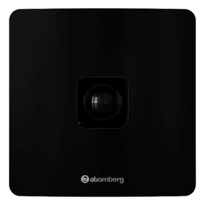 atomberg Studio Plus 6 Inch 150mm Exhaust Fan with BLDC Motor (Low Noise Operation, Gloss Black)