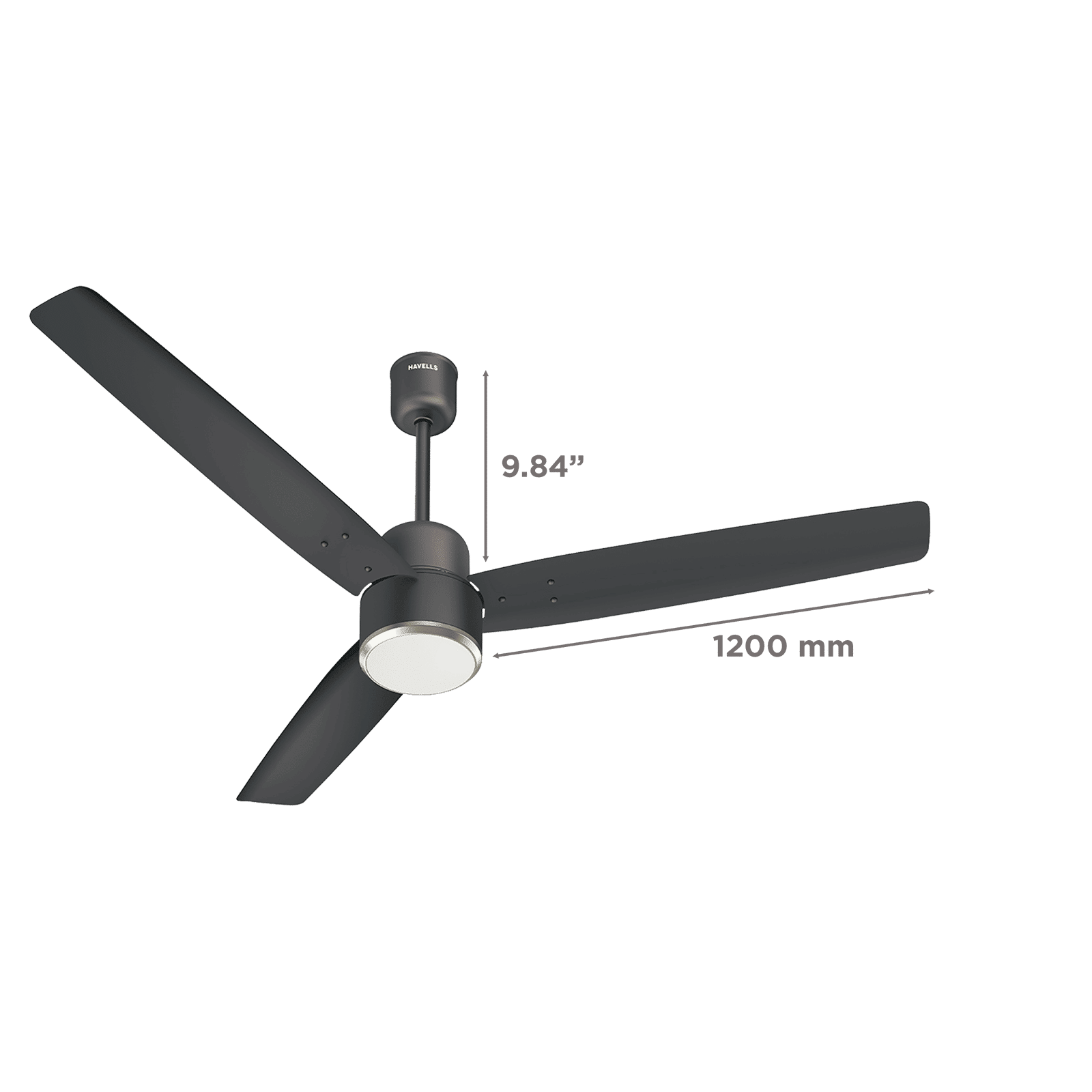 Havells Epic Underlight 5 Star 1200mm 3 Blade BLDC Motor Ceiling Fan with Remote (Reverse Rotation, Smoke Brown) Havells Epic Underlight 5 Star 1200mm 3 Blade BLDC Motor Ceiling Fan with Remote (Reverse Rotation, Smoke Brown)_2