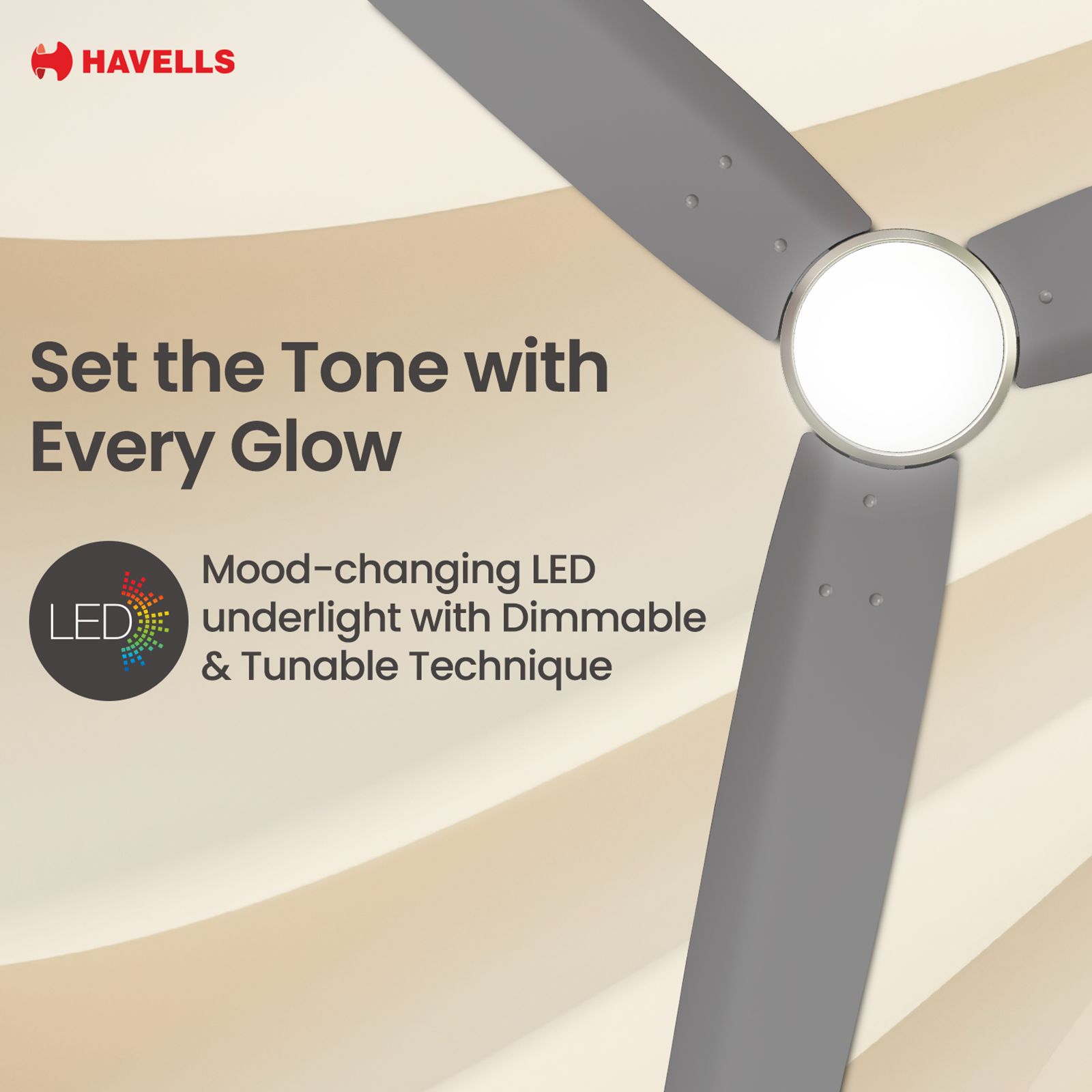 Havells Epic Underlight 5 Star 1200mm 3 Blade BLDC Motor Ceiling Fan with Remote (Reverse Rotation, Stone Grey) Havells Epic Underlight 5 Star 1200mm 3 Blade BLDC Motor Ceiling Fan with Remote (Reverse Rotation, Stone Grey)_7