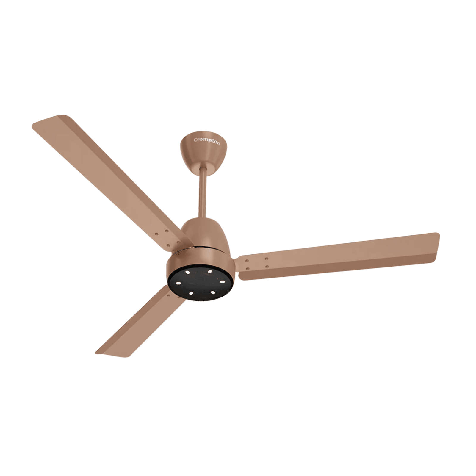 Crompton Energion NITEO 5 Star 1200mm 3 Blade BLDC Motor Ceiling Fan with Remote (Premium LED Lamp, Gilded Beige)_1