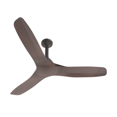 Crompton Silent Pro Fluido Wave 1 Star 1200mm 3 Blade Linear Induction Motor Ceiling Fan (Anti Dust Design, Sheesham Wood)