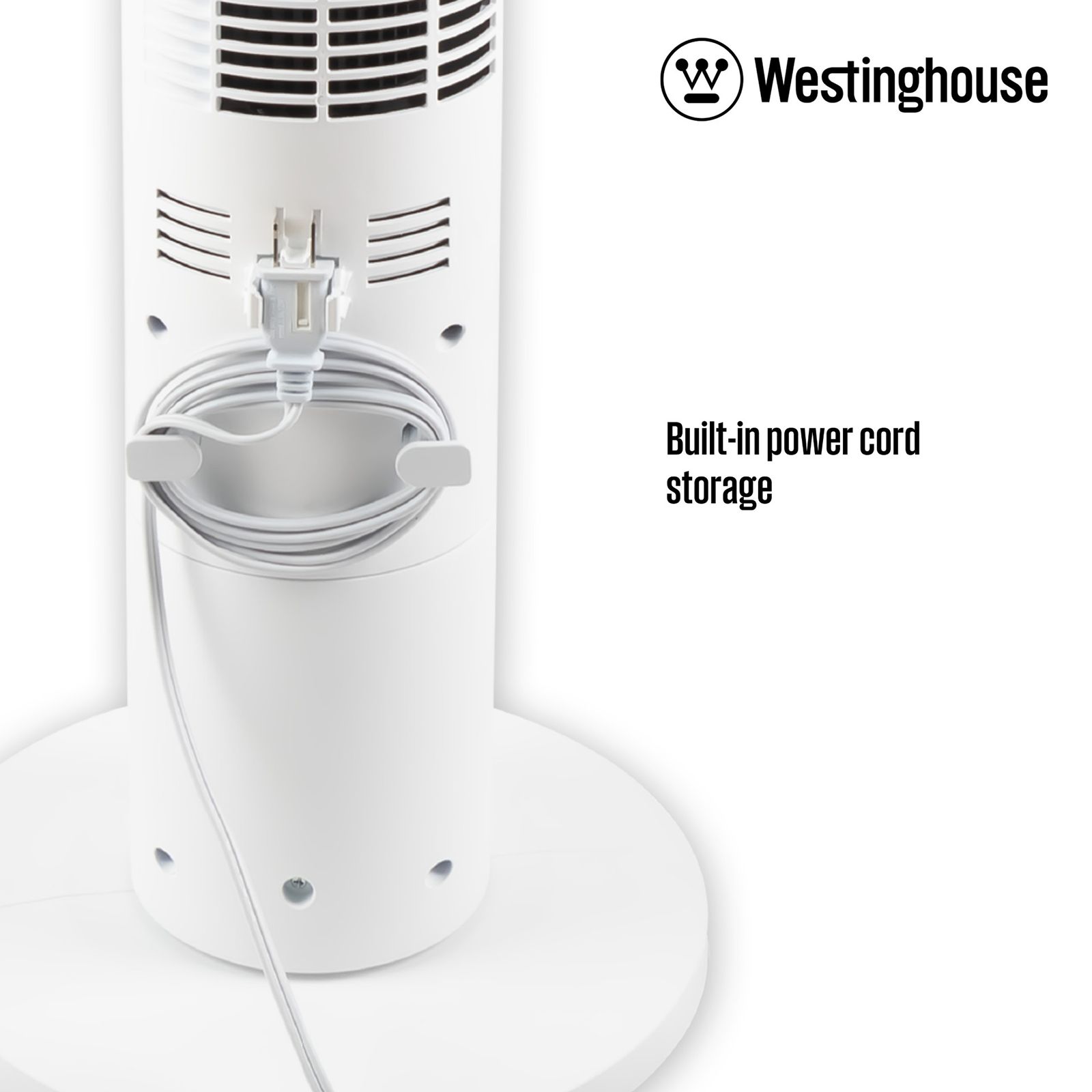 Westinghouse WH 42 Bladeless Tower Fan with Remote Control (Touch Control Panel, White) Westinghouse WH 42 Bladeless Tower Fan with Remote Control (Touch Control Panel, White)_8