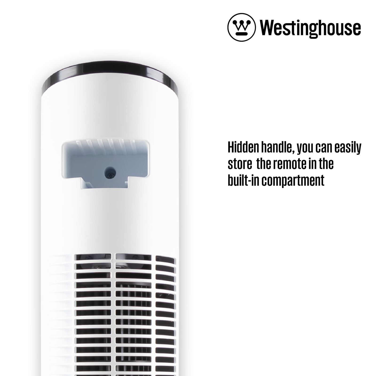 Westinghouse WH 42 Bladeless Tower Fan with Remote Control (Touch Control Panel, White) Westinghouse WH 42 Bladeless Tower Fan with Remote Control (Touch Control Panel, White)_9