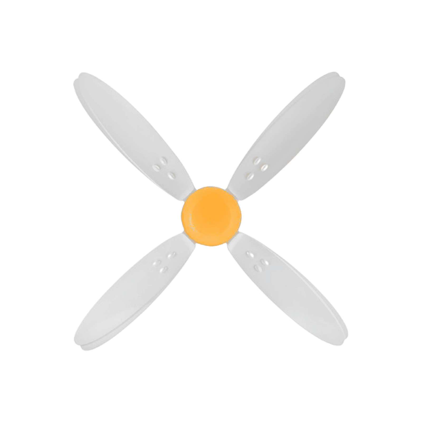 Usha Bloom Lily Nova 5 Star 1200mm 4 Blade BLDC Motor Ceiling Fan with Remote (Whisper Quiet Operations for Noiseless Experience, White & Yellow) Usha Bloom Lily Nova 5 Star 1200mm 4 Blade BLDC Motor Ceiling Fan with Remote (Whisper Quiet Operations for Noiseless Experience, White & Yellow)_3