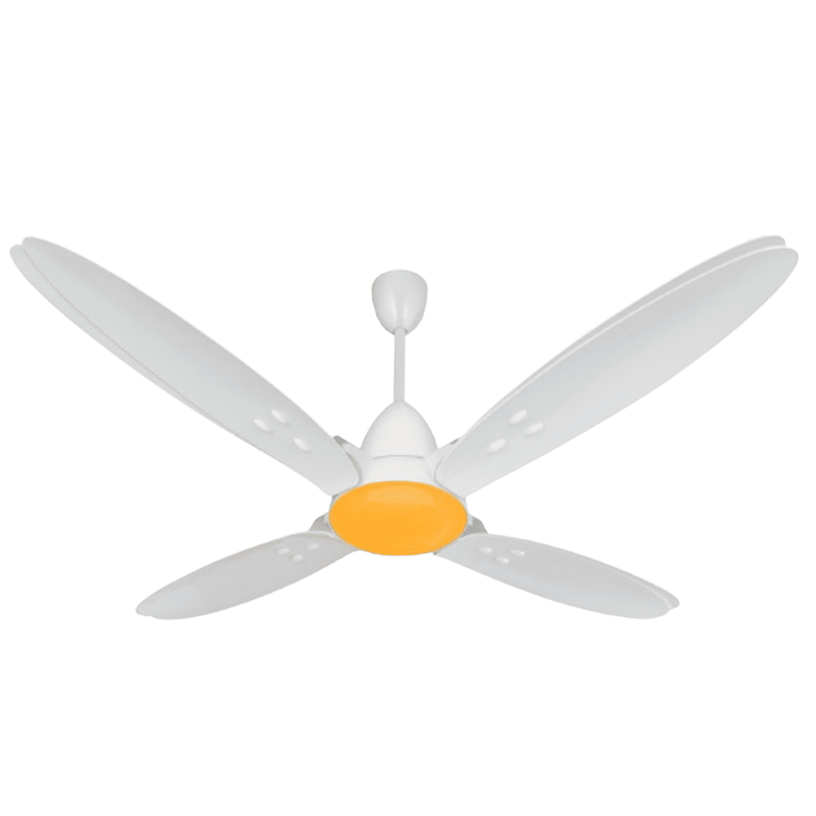 Usha Bloom Lily Nova 5 Star 1200mm 4 Blade BLDC Motor Ceiling Fan with Remote (Whisper Quiet Operations for Noiseless Experience, White & Yellow) Usha Bloom Lily Nova 5 Star 1200mm 4 Blade BLDC Motor Ceiling Fan with Remote (Whisper Quiet Operations for Noiseless Experience, White & Yellow)_4