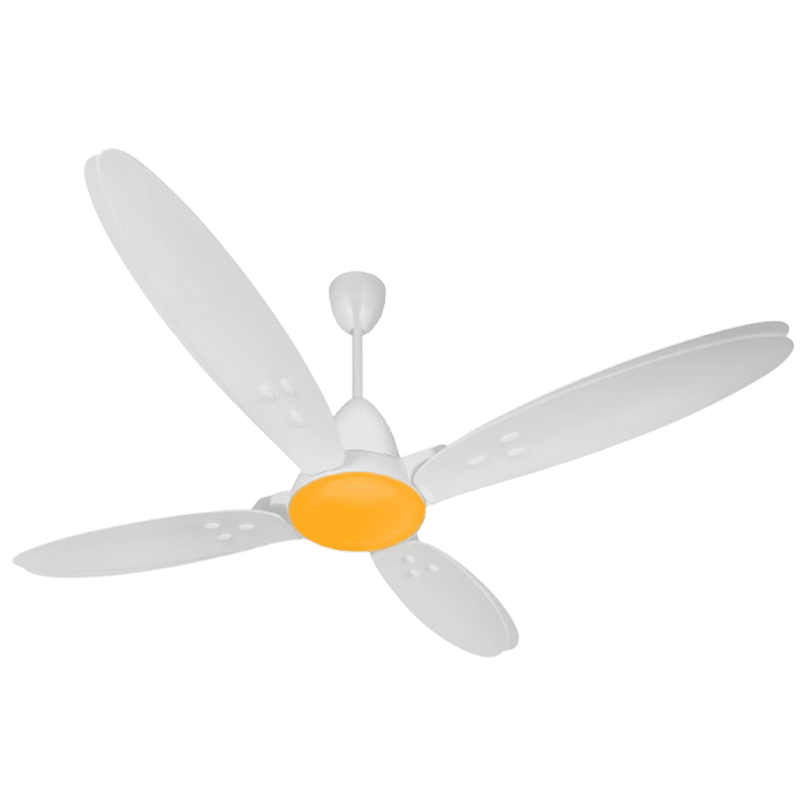Usha Bloom Lily Nova 5 Star 1200mm 4 Blade BLDC Motor Ceiling Fan with Remote (Whisper Quiet Operations for Noiseless Experience, White & Yellow) Usha Bloom Lily Nova 5 Star 1200mm 4 Blade BLDC Motor Ceiling Fan with Remote (Whisper Quiet Operations for Noiseless Experience, White & Yellow)_5