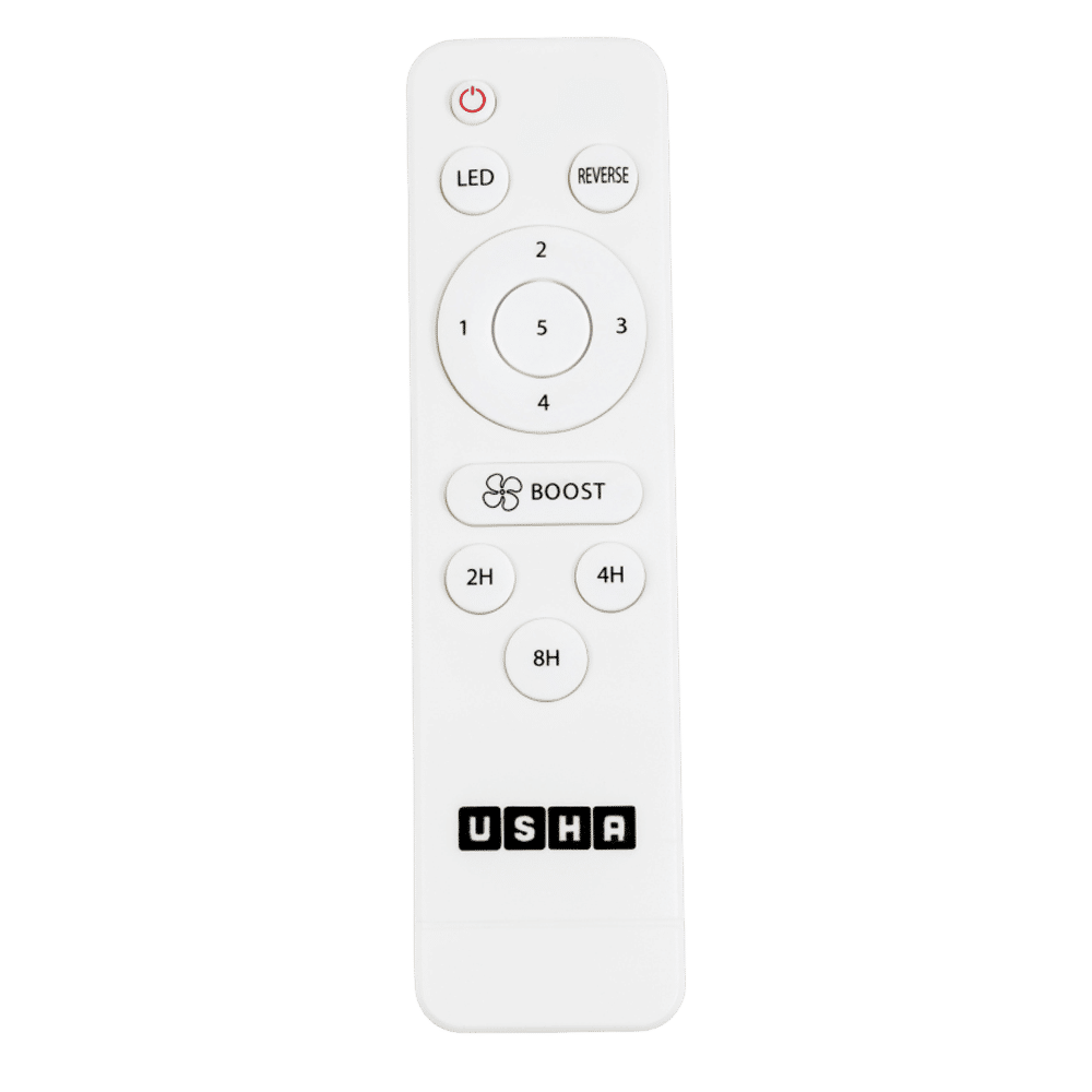 USHA AeroEdge 5 Star 1200mm 3 Blade BLDC Motor Ceiling Fan with Remote (Whisper Quiet Technology, Mattallic Grey) USHA AeroEdge 5 Star 1200mm 3 Blade BLDC Motor Ceiling Fan with Remote (Whisper Quiet Technology, Mattallic Grey)_3