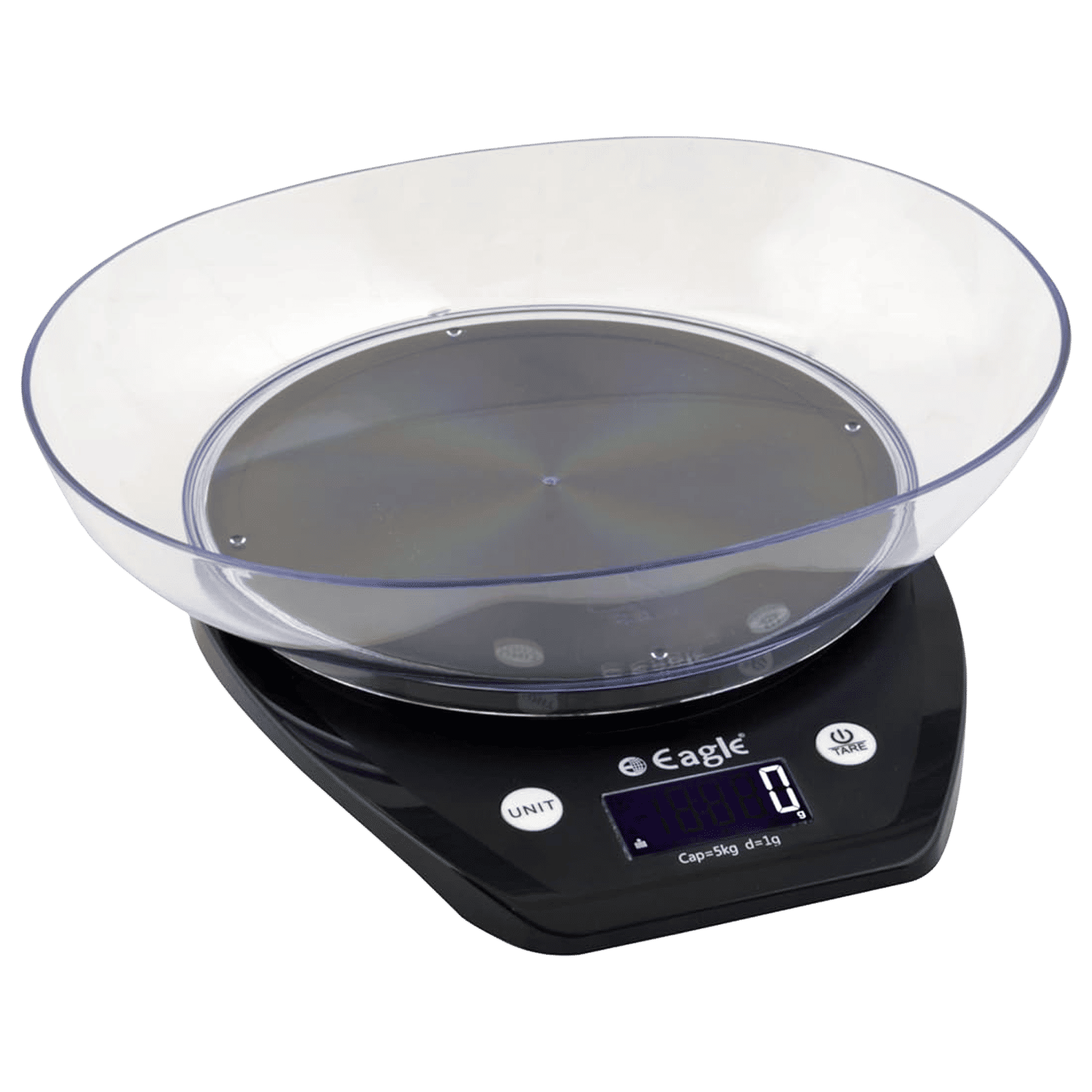 Eagle Digital Kitchen Scale (Battery Powered, Easy Tare Function, EEK3001A, Black) Eagle Digital Kitchen Scale (Battery Powered, Easy Tare Function, EEK3001A, Black)_1