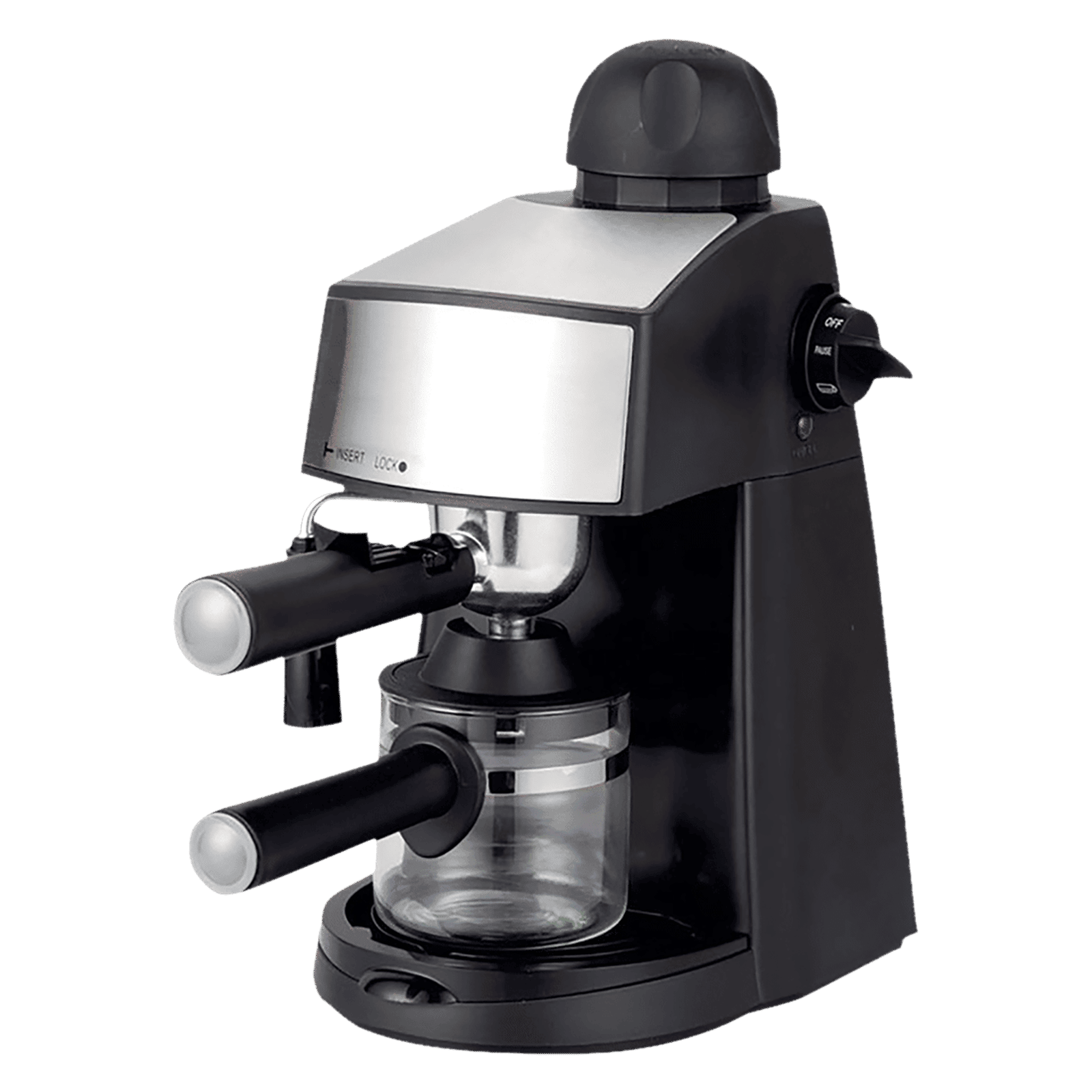 Russell Hobbs 800 Watt 4 Cups Fully Automatic Espresso Coffee Maker with Anti Drip Valve (Black) Russell Hobbs 800 Watt 4 Cups Fully Automatic Espresso Coffee Maker with Anti Drip Valve (Black)_4