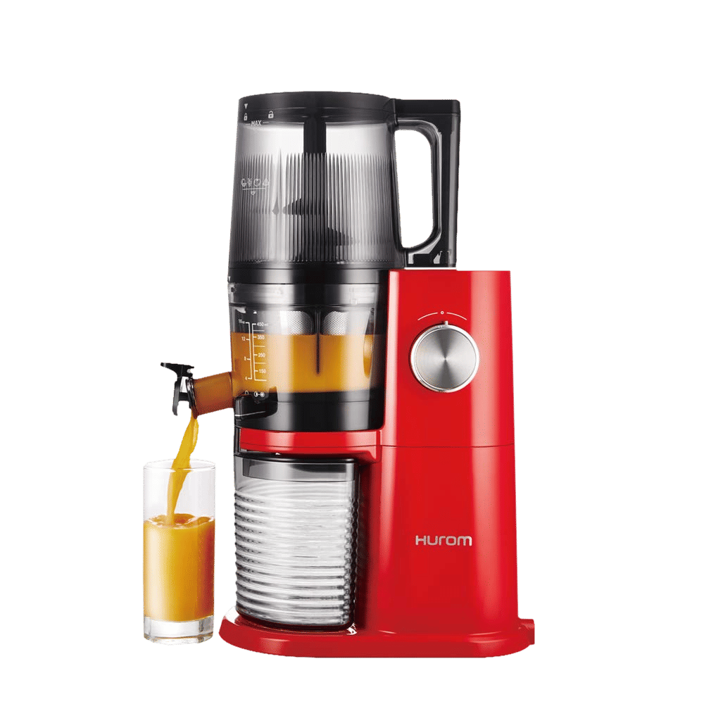 Hurom H-AI Series 150 Watt Cold Press Juicer (60 RPM, Slow Squeeze Technology, Vivid Red) Hurom H-AI Series 150 Watt Cold Press Juicer (60 RPM, Slow Squeeze Technology, Vivid Red)_5