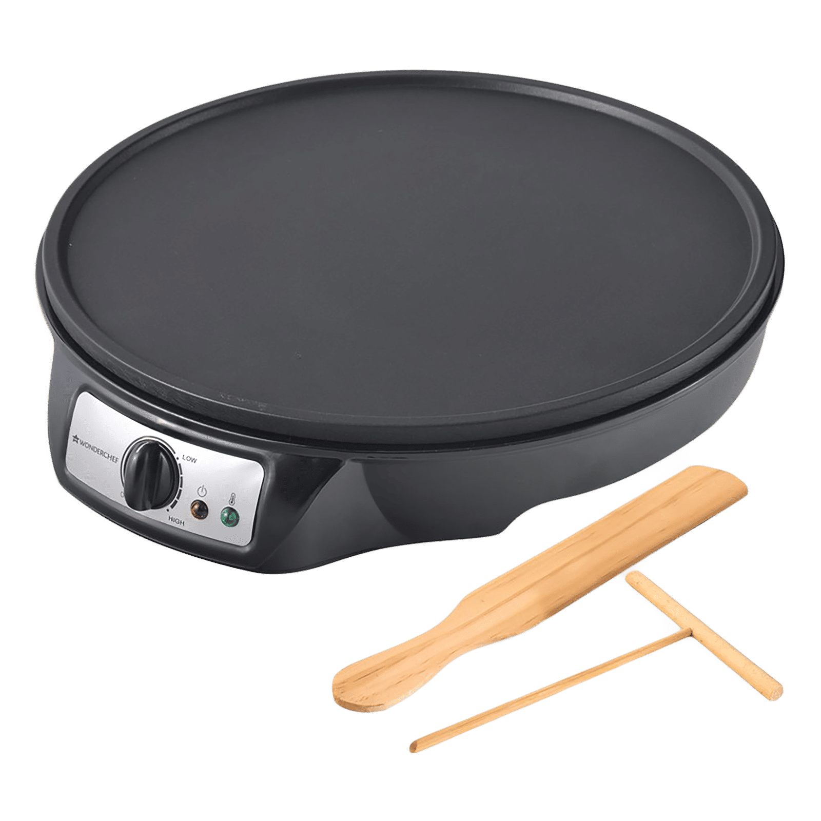 WONDERCHEF 910 Watts Dosa Maker (Adjustable Temperature Control, 63152431, Black) WONDERCHEF 910 Watts Dosa Maker (Adjustable Temperature Control, 63152431, Black)_1