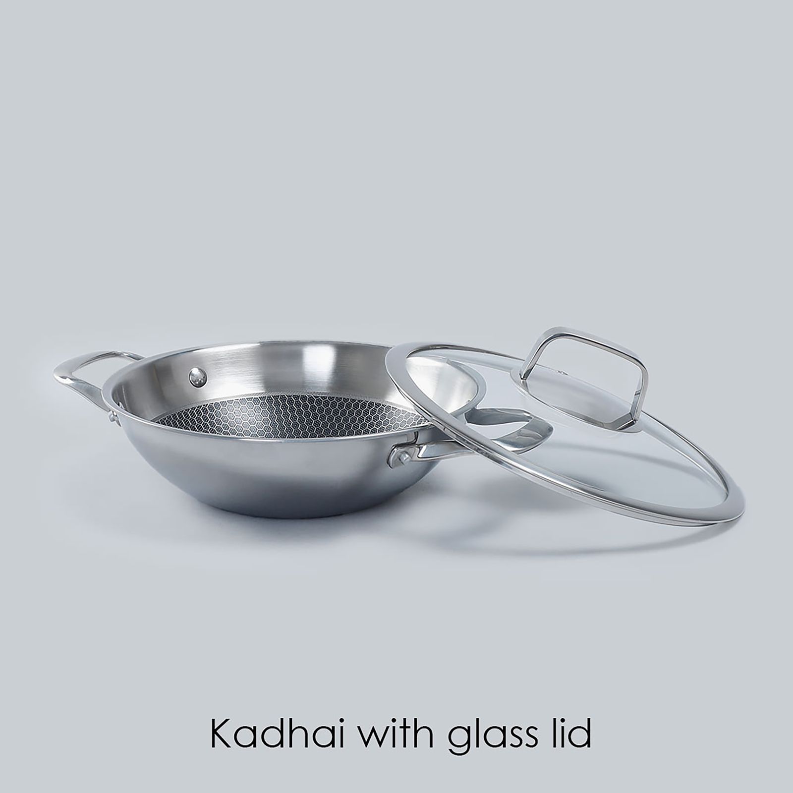 WONDERCHEF Stanton Wok with Lid (304 Stainless Steel Body, 63152779, Silver) WONDERCHEF Stanton Wok with Lid (304 Stainless Steel Body, 63152779, Silver)_11