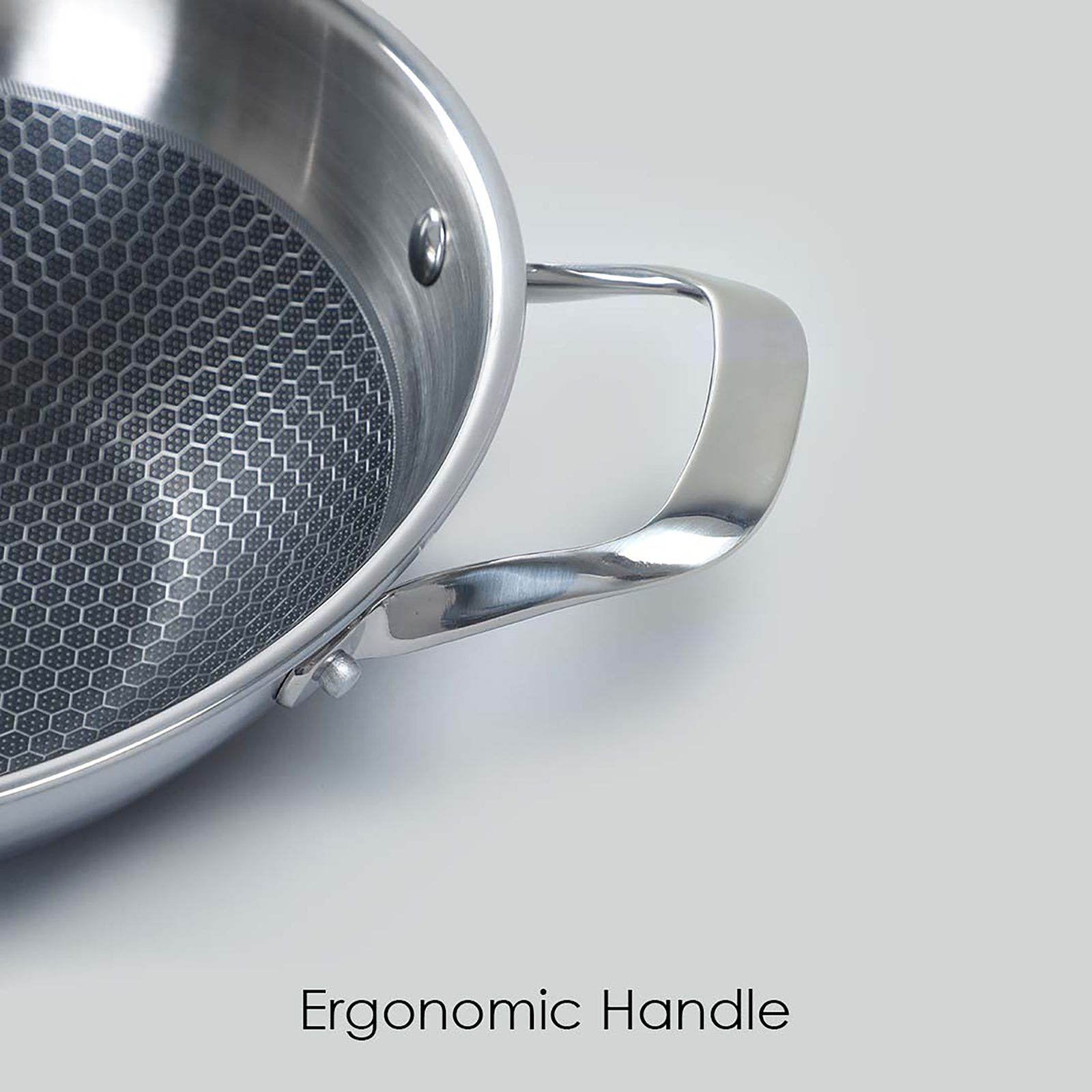 WONDERCHEF Stanton Wok with Lid (304 Stainless Steel Body, 63152779, Silver) WONDERCHEF Stanton Wok with Lid (304 Stainless Steel Body, 63152779, Silver)_13