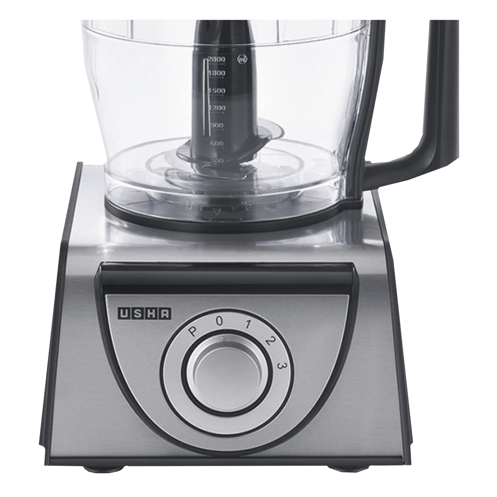 USHA FP 3810 1000 Watt Food Processor with 6 Blades (Black/Silver) USHA FP 3810 1000 Watt Food Processor with 6 Blades (Black/Silver)_4