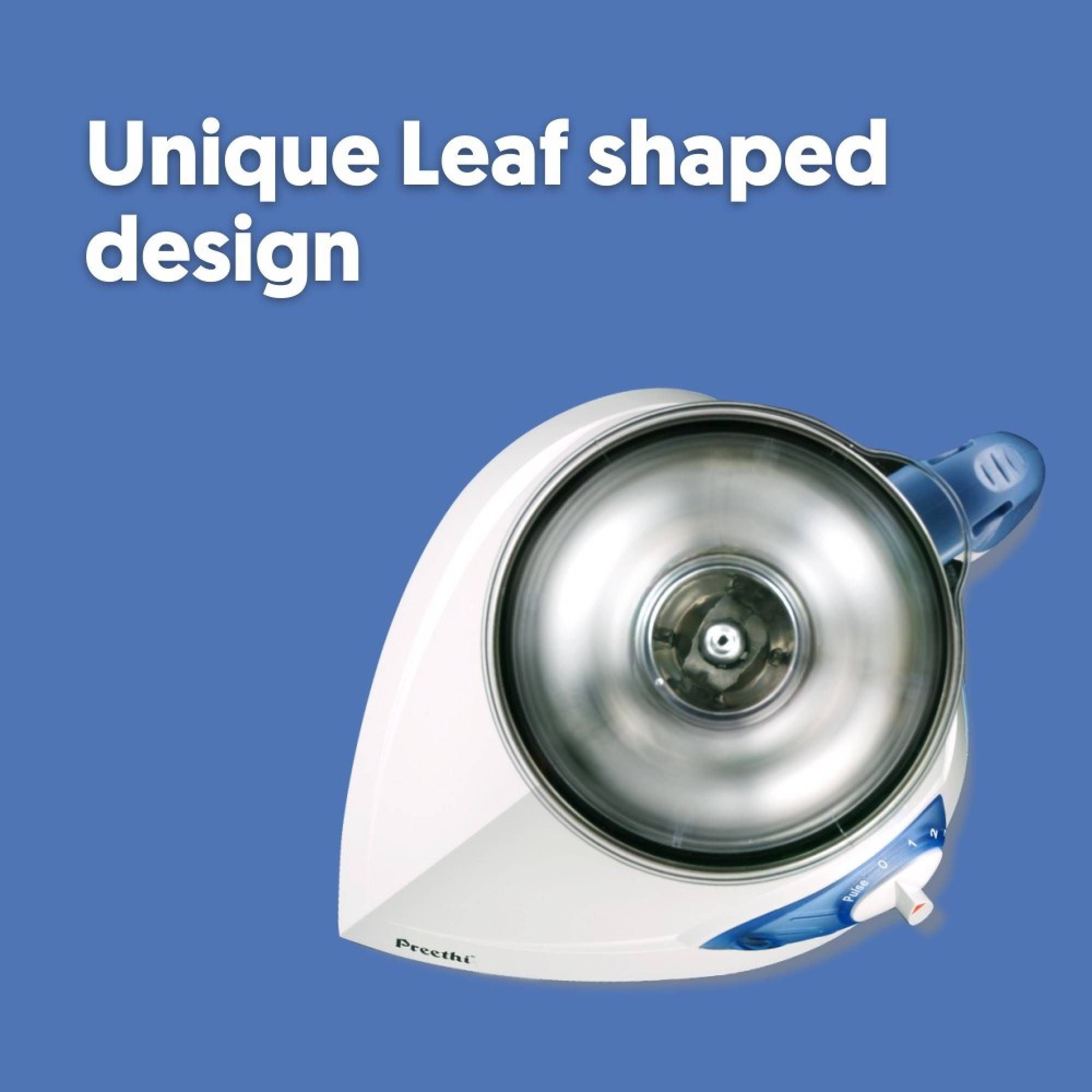 Preethi Blue Leaf Gold 750 Watt 3 Jars Mixer Grinder (18000 RPM, Shock Proof Body, White/Blue) Preethi Blue Leaf Gold 750 Watt 3 Jars Mixer Grinder (18000 RPM, Shock Proof Body, White/Blue)_8