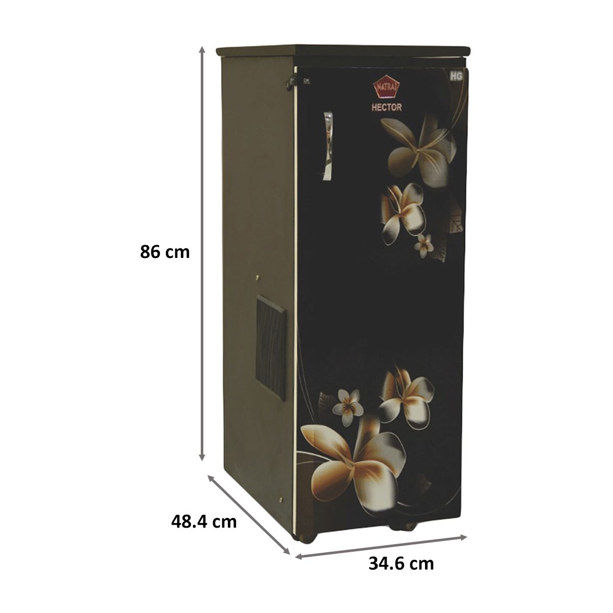 Natraj Hector Flour Mill Machine (Black)_2