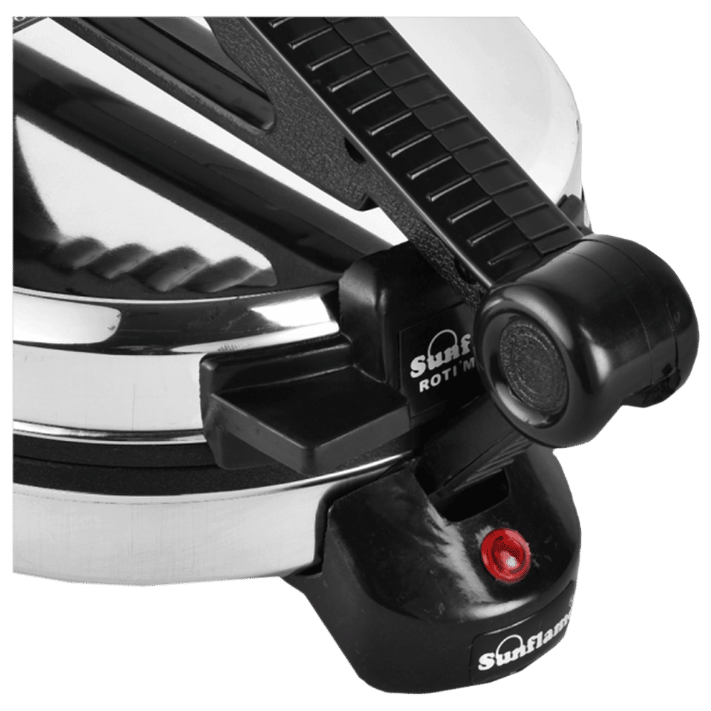 Sunflame 900 Watt Roti Maker (RM-1, Silver/Black) Sunflame 900 Watt Roti Maker (RM-1, Silver/Black)_4