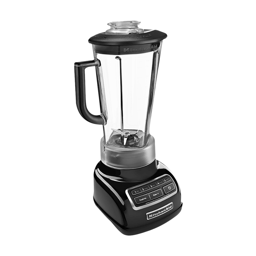 KitchenAid Classic 550 Watt 1 Jar Diamond Blender (Intelli-Speed Motor Control, Onyx Black)_5