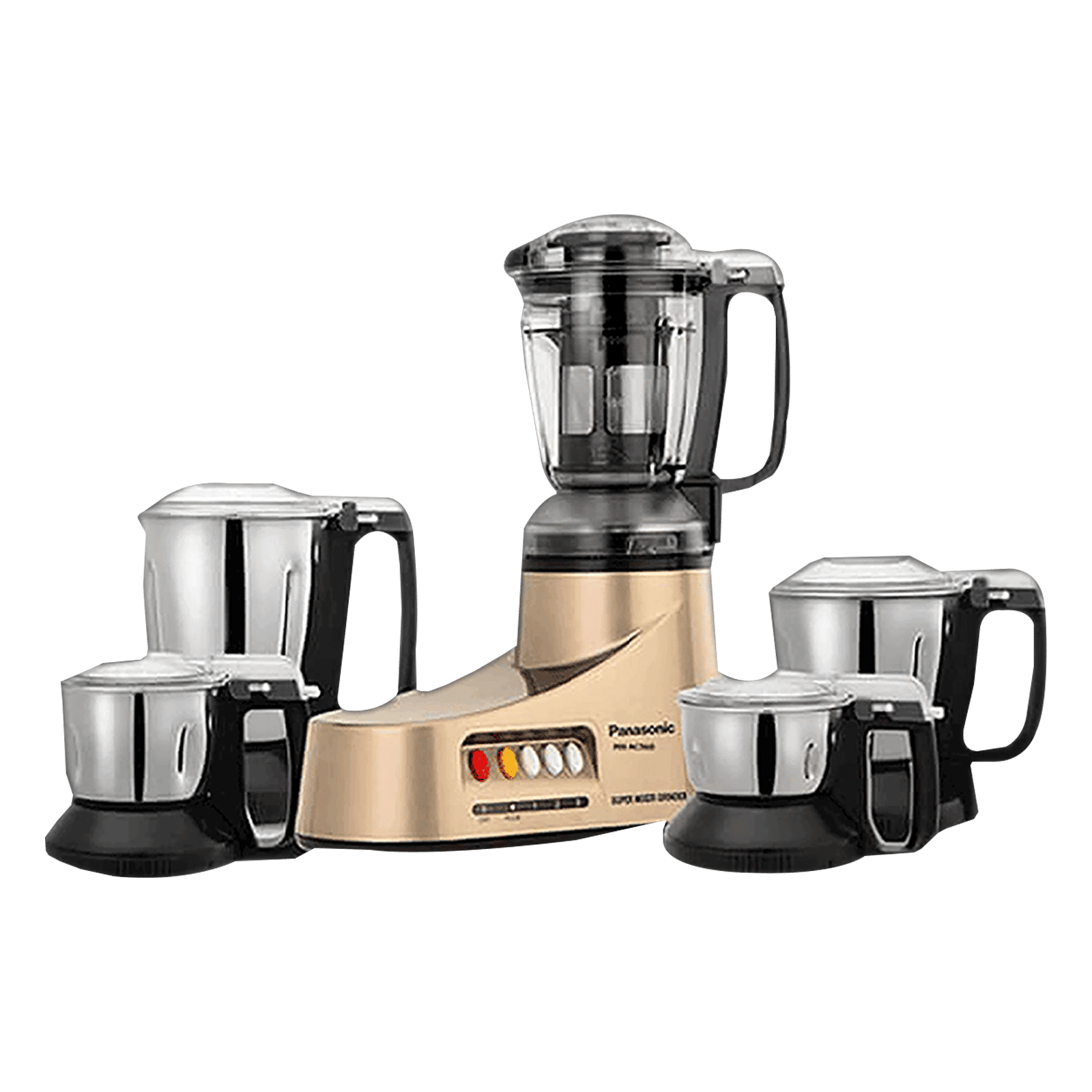 Panasonic MX-AC560 550 Watt 5 Jars Juicer Mixer Grinder (Anti-Skid Base, Bronze) Panasonic MX-AC560 550 Watt 5 Jars Juicer Mixer Grinder (Anti-Skid Base, Bronze)_1