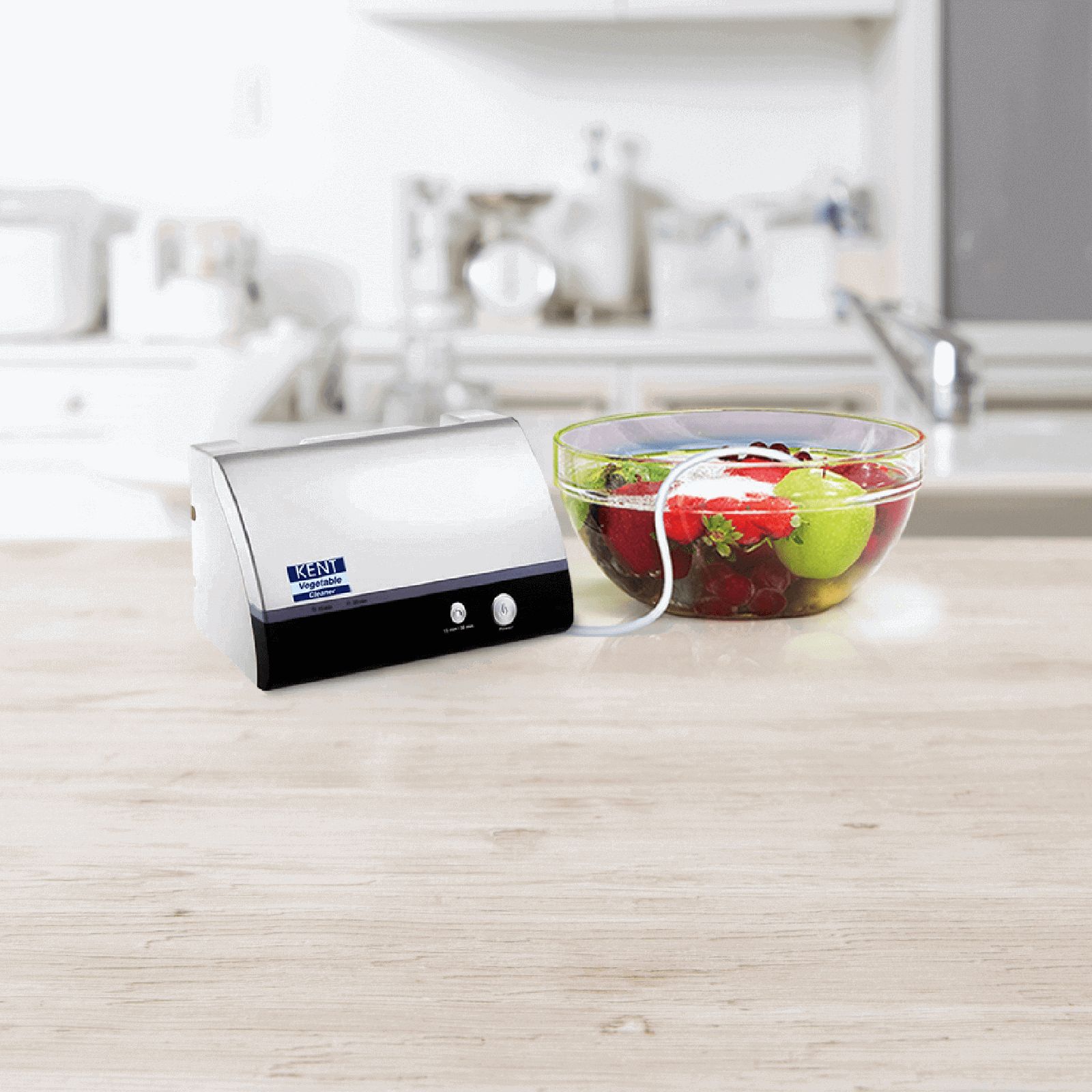 KENT Ozone Technology Electrical Counter Top Fruit and Vegetable Purifier (11022, Grey)_9