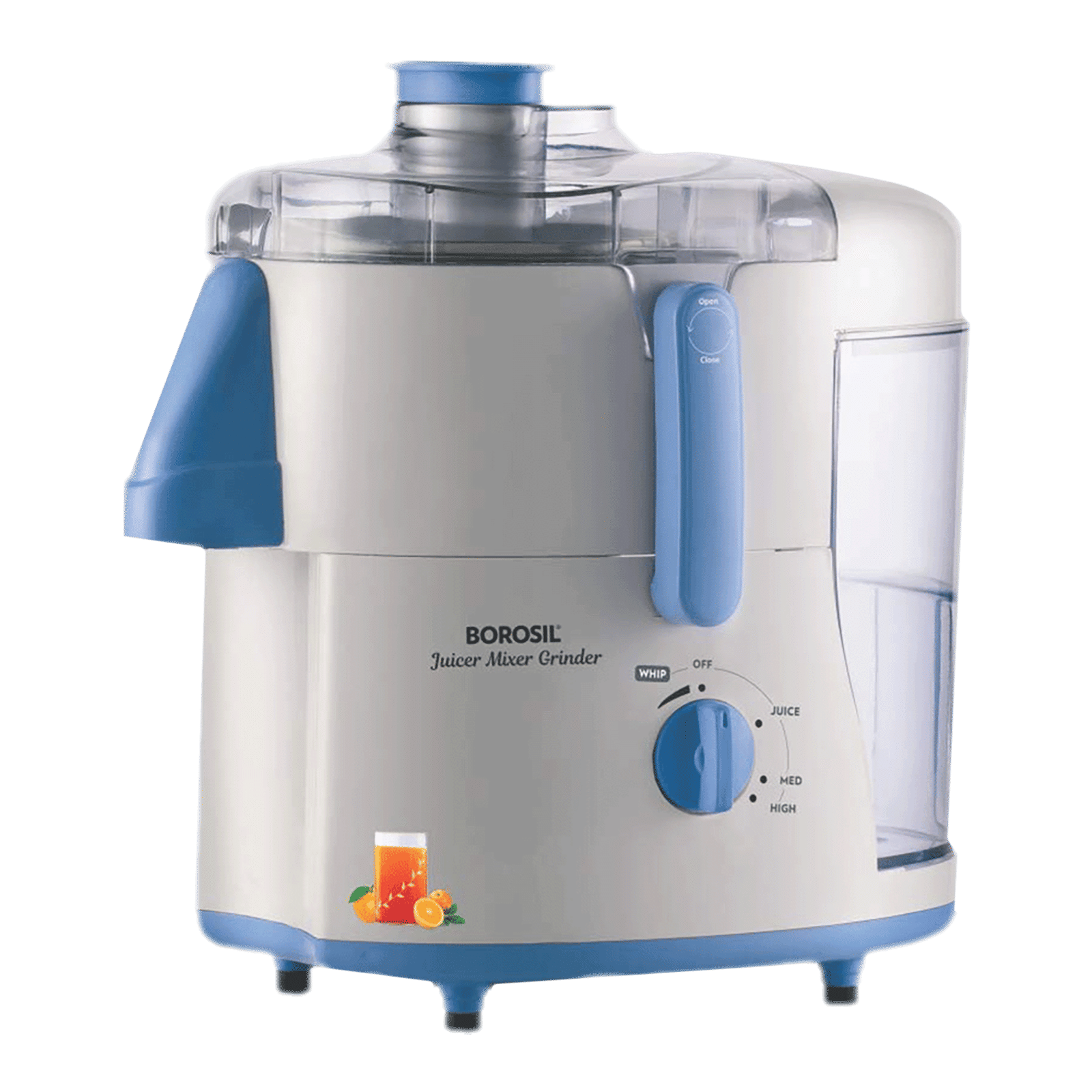 BOROSIL Primus II 500 Watt 2 Jars Juicer Mixer Grinder (19000 RPM, Long-Lasting Copper Motor, Silver) BOROSIL Primus II 500 Watt 2 Jars Juicer Mixer Grinder (19000 RPM, Long-Lasting Copper Motor, Silver)_4