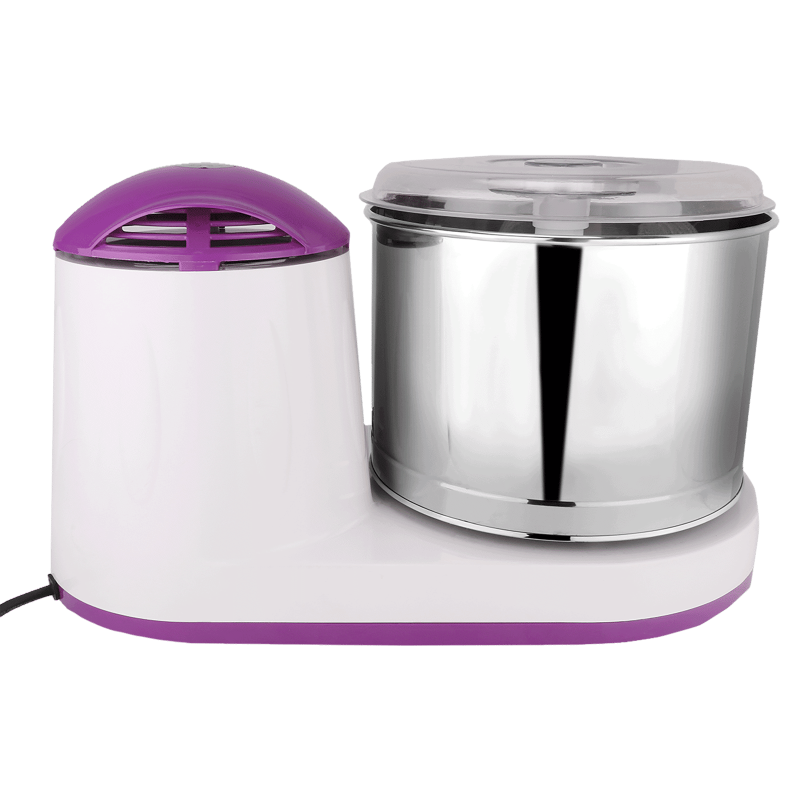 Croma 2 Litres 2 Stones Wet Grinder with Coconut Scrapper & Atta Kneader (In-Built Overload Protection, White/Purple) Croma 2 Litres 2 Stones Wet Grinder with Coconut Scrapper & Atta Kneader (In-Built Overload Protection, White/Purple)_9