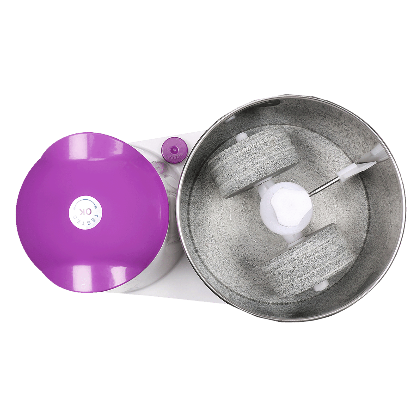Croma 2 Litres 2 Stones Wet Grinder with Coconut Scrapper & Atta Kneader (In-Built Overload Protection, White/Purple) Croma 2 Litres 2 Stones Wet Grinder with Coconut Scrapper & Atta Kneader (In-Built Overload Protection, White/Purple)_10