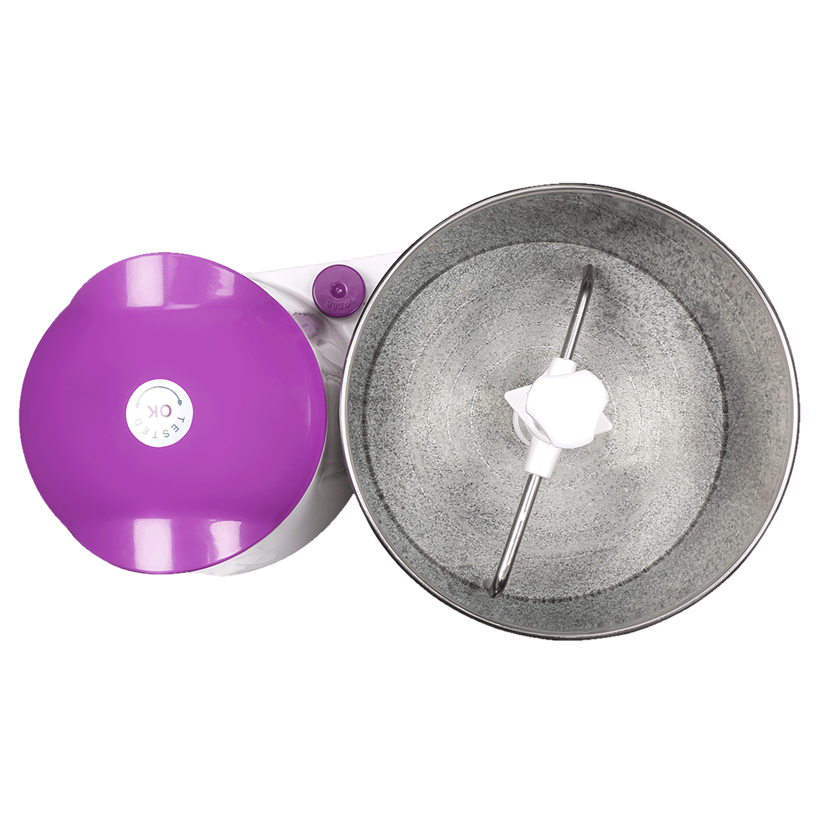 Croma 2 Litres 2 Stones Wet Grinder with Coconut Scrapper & Atta Kneader (In-Built Overload Protection, White/Purple) Croma 2 Litres 2 Stones Wet Grinder with Coconut Scrapper & Atta Kneader (In-Built Overload Protection, White/Purple)_7