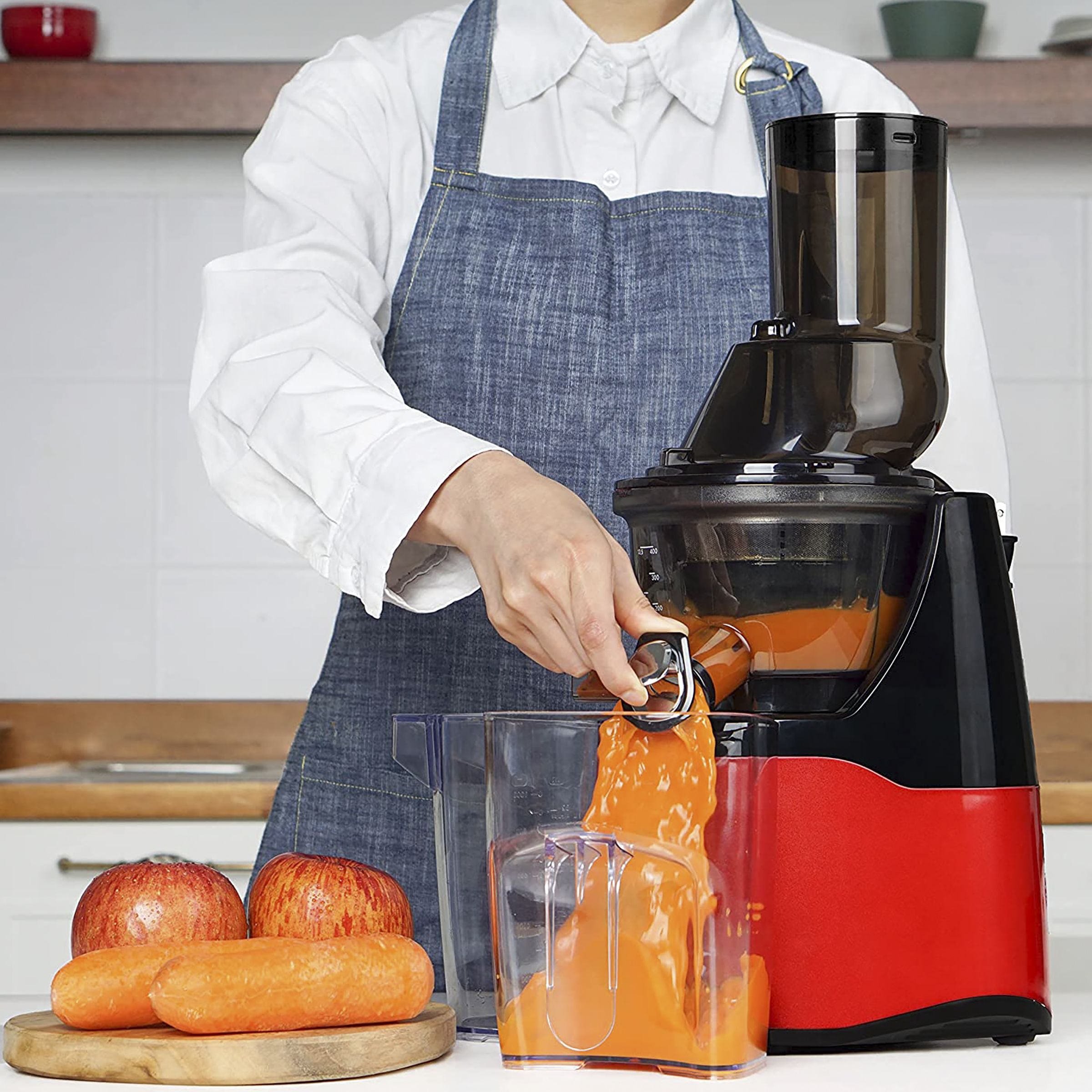 Kuvings EVO700 240 Watt 1 Jar Cold Press Slow Juicer (50 RPM, 3-in-1 Multi Function, Red) Kuvings EVO700 240 Watt 1 Jar Cold Press Slow Juicer (50 RPM, 3-in-1 Multi Function, Red)_6