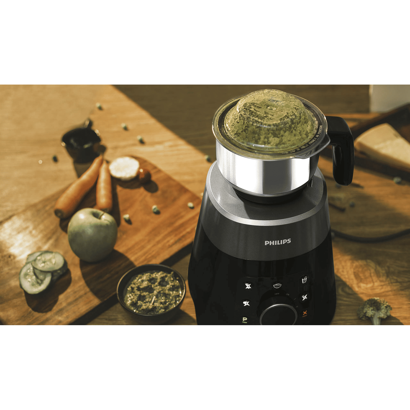 PHILIPS Avance Collection 750 Watt 4 Jars Mixer Grinder (20000 RPM, Built-in Safety Switch, Metallic Silver/Bold Black) PHILIPS Avance Collection 750 Watt 4 Jars Mixer Grinder (20000 RPM, Built-in Safety Switch, Metallic Silver/Bold Black)_11